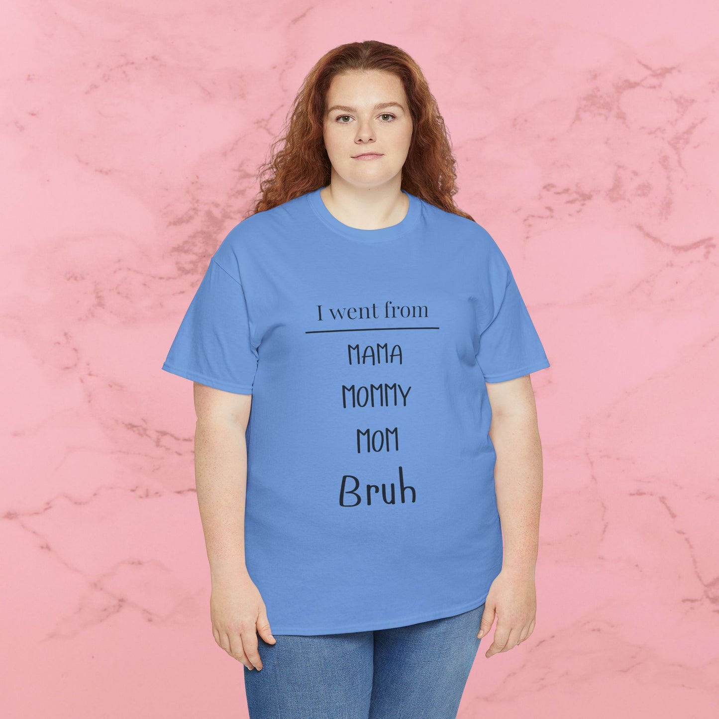 Mama Mommy Mom Bruh T‑Shirt — Funny Mom Evolution Tee