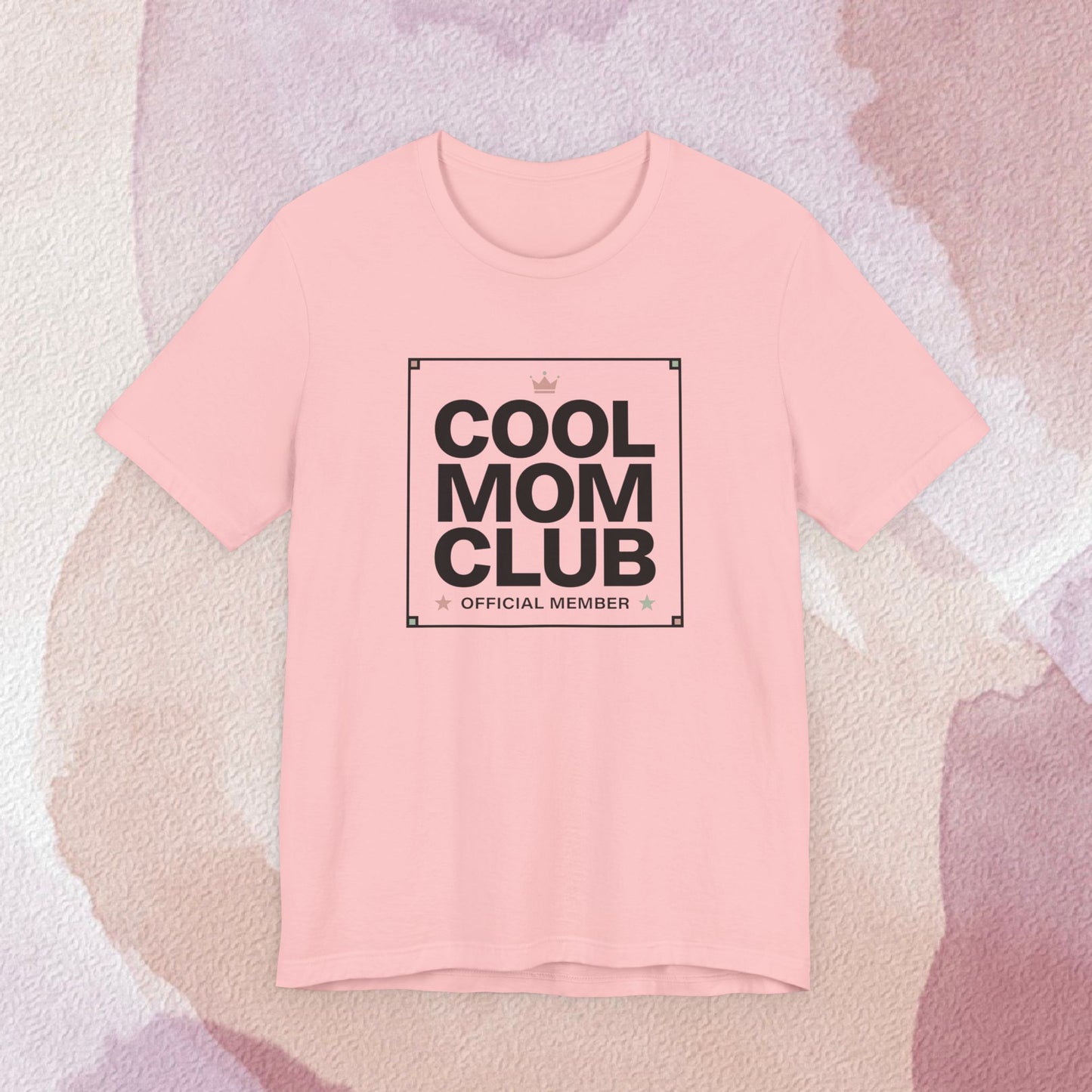 Cool Mom Club Official Member T-Shirt | Minimalist Streetwear Mom Tee