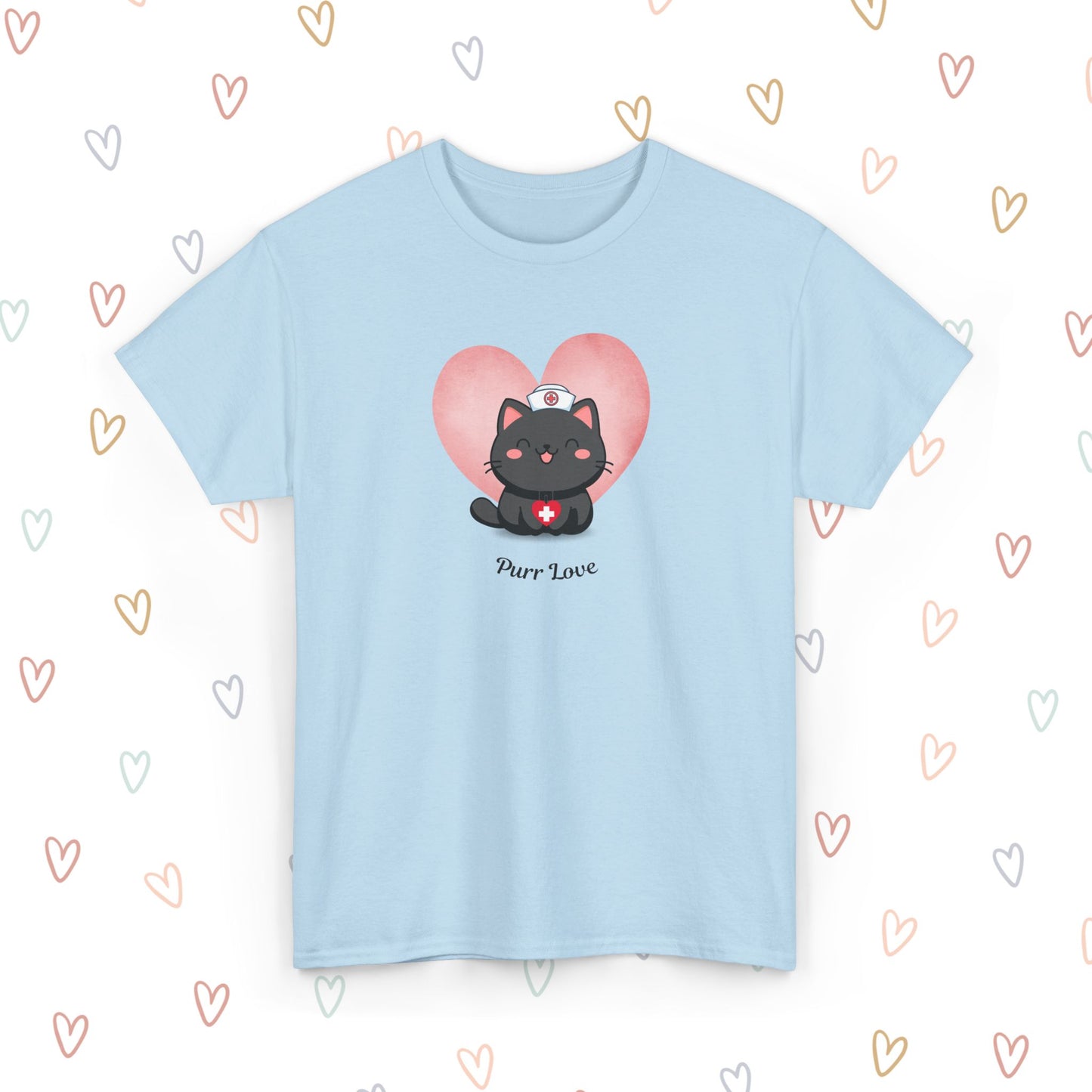 Purr Love Cat Nurse T-Shirt