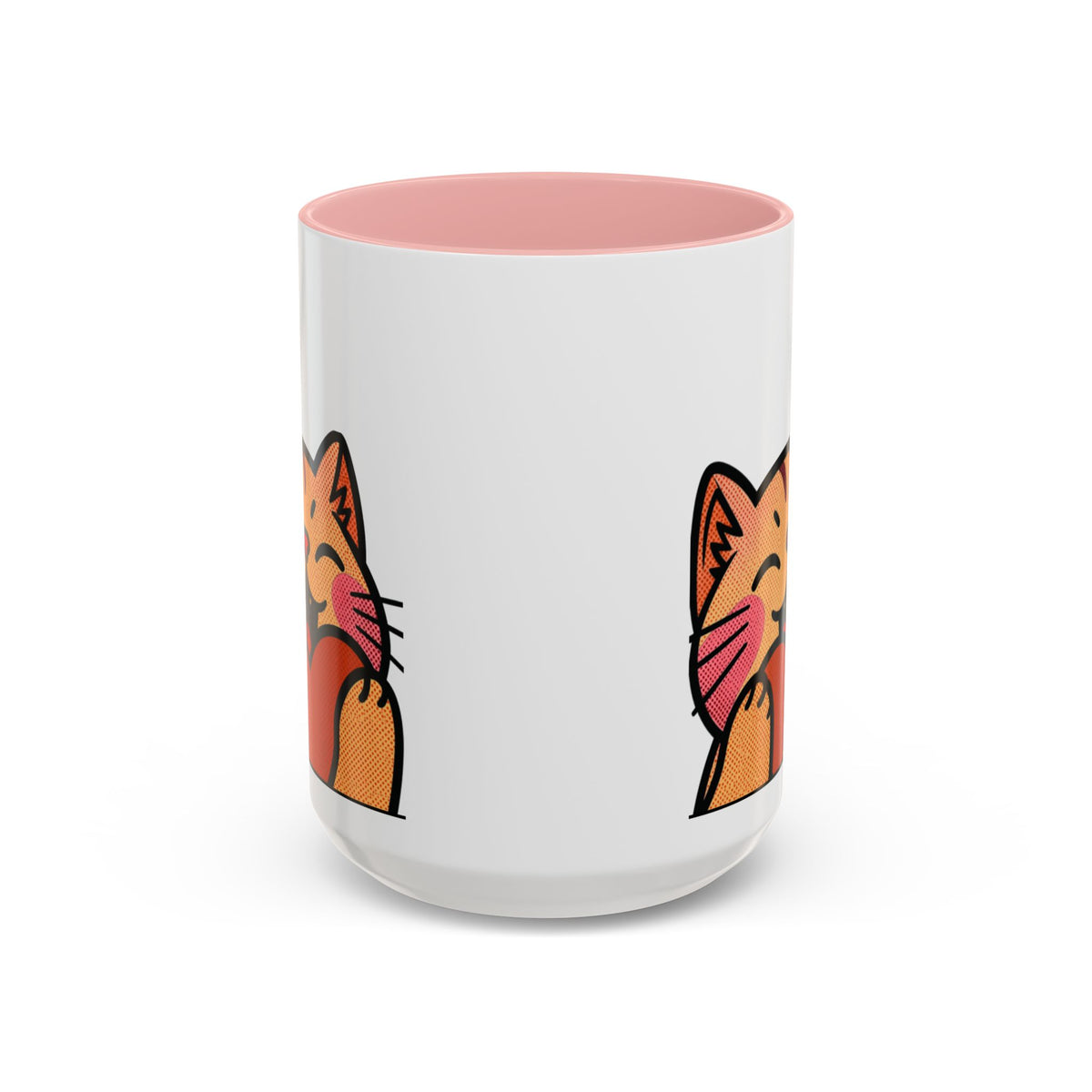 Heart, Hug, Happiness, Love Accent Coffee Mug – Twitch Emote