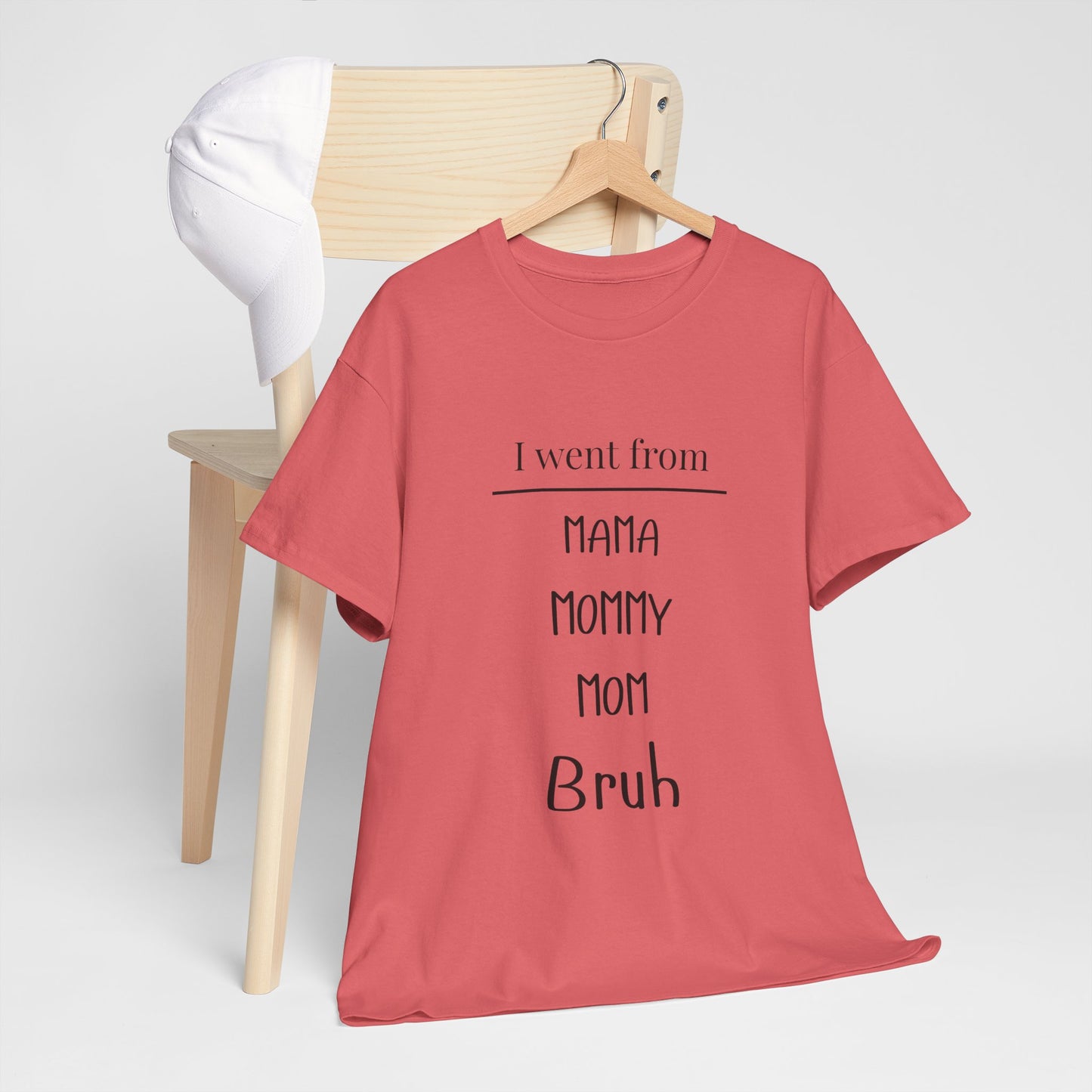 Mama Mommy Mom Bruh T‑Shirt — Funny Mom Evolution Tee