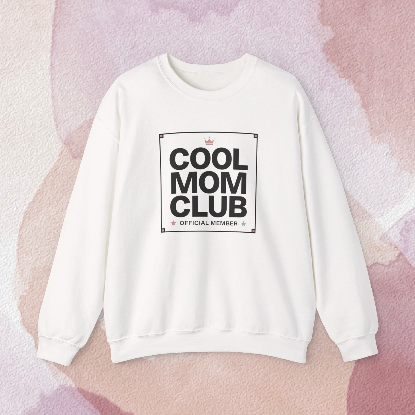 Cool Mom Club Official Member Sweatshirt | Minimalist Streetwear Mom
