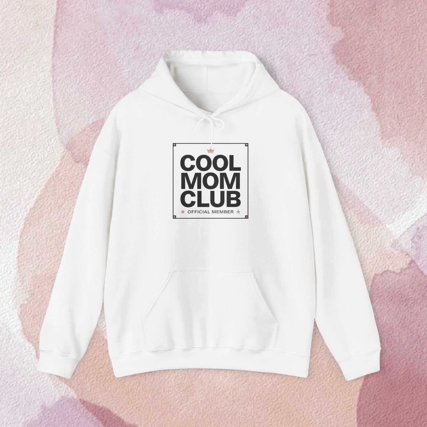 Cool Mom Club Official Member Hoodie | Minimalist Streetwear Mom