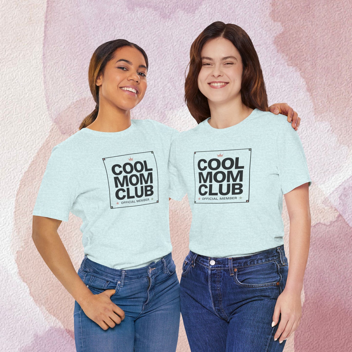 Cool Mom Club Official Member T-Shirt | Minimalist Streetwear Mom Tee