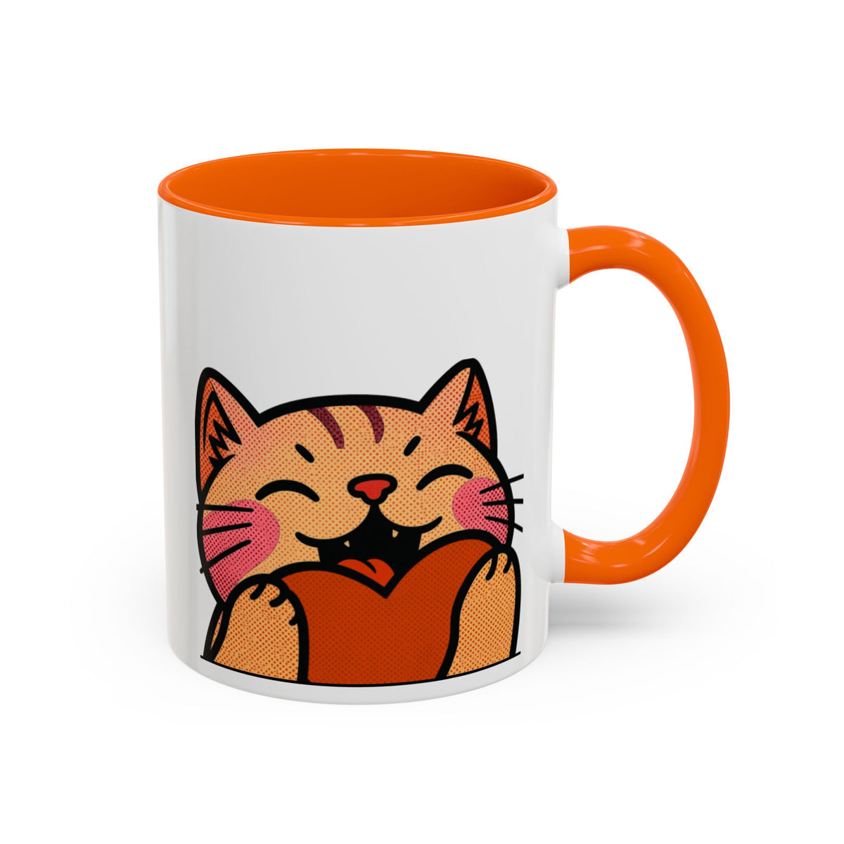 Heart, Hug, Happiness, Love Accent Coffee Mug – Twitch Emote