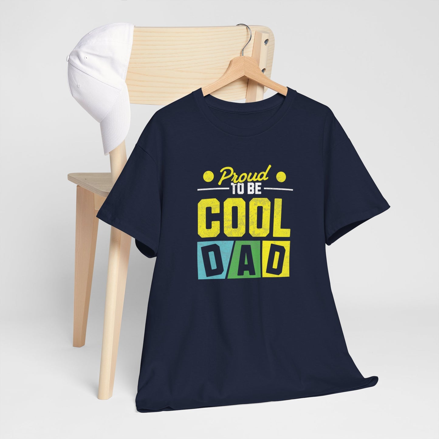Cool Dad T-Shirt — "Proud to Be Cool Dad" Graphic Tee for Father’s Day