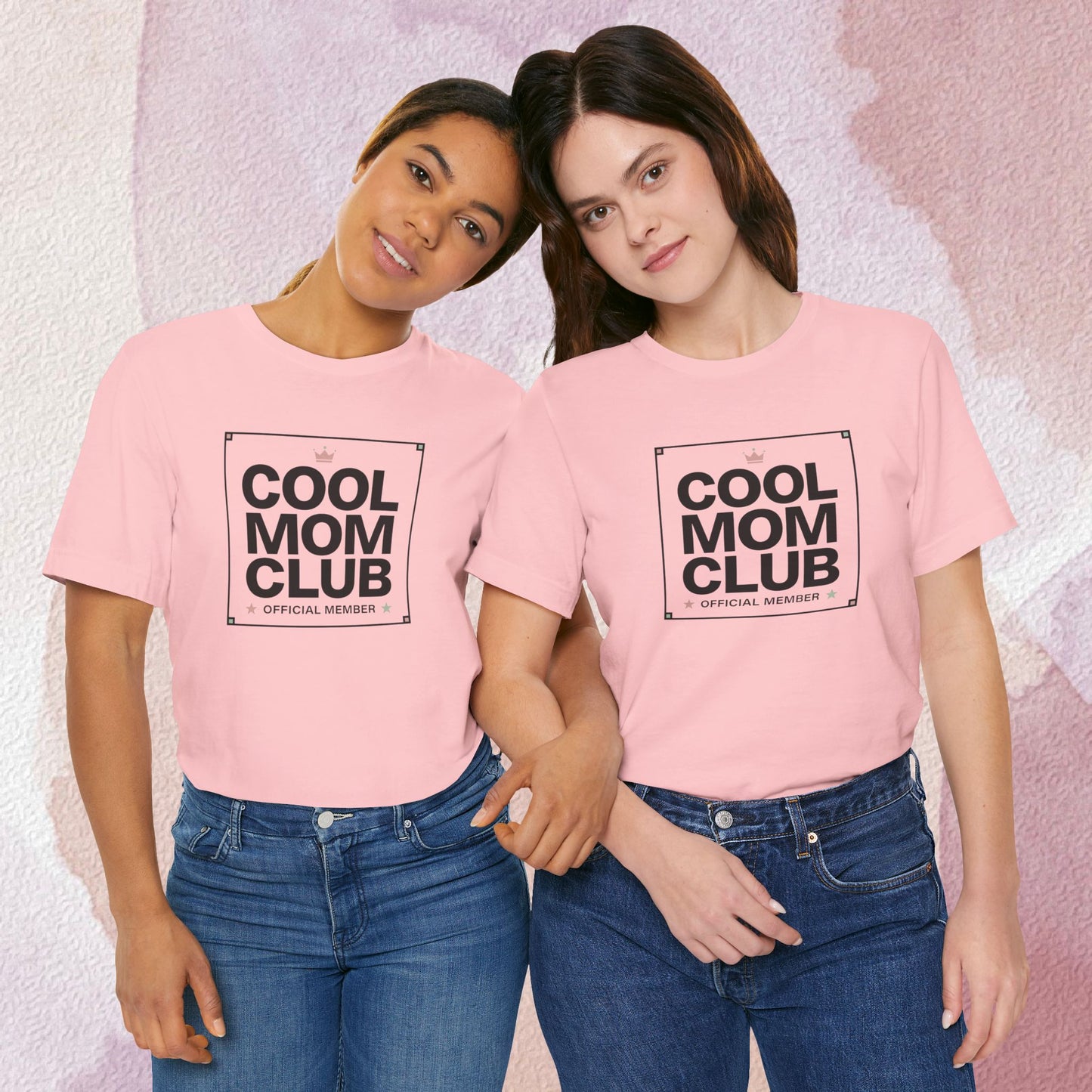 Cool Mom Club Official Member T-Shirt | Minimalist Streetwear Mom Tee