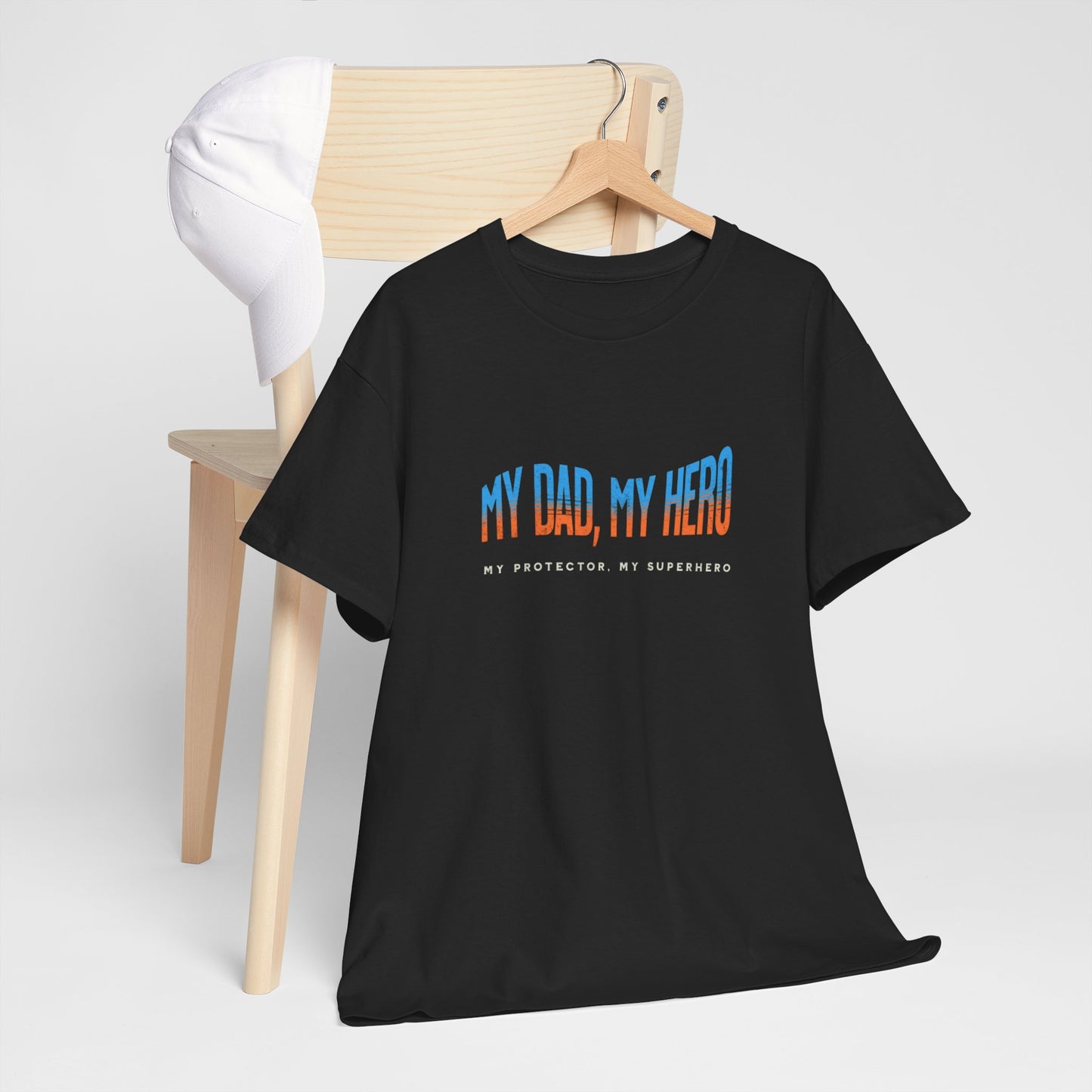 My Dad My Hero T-Shirt — "My Protector. My Superhero." Fathers Day Gift