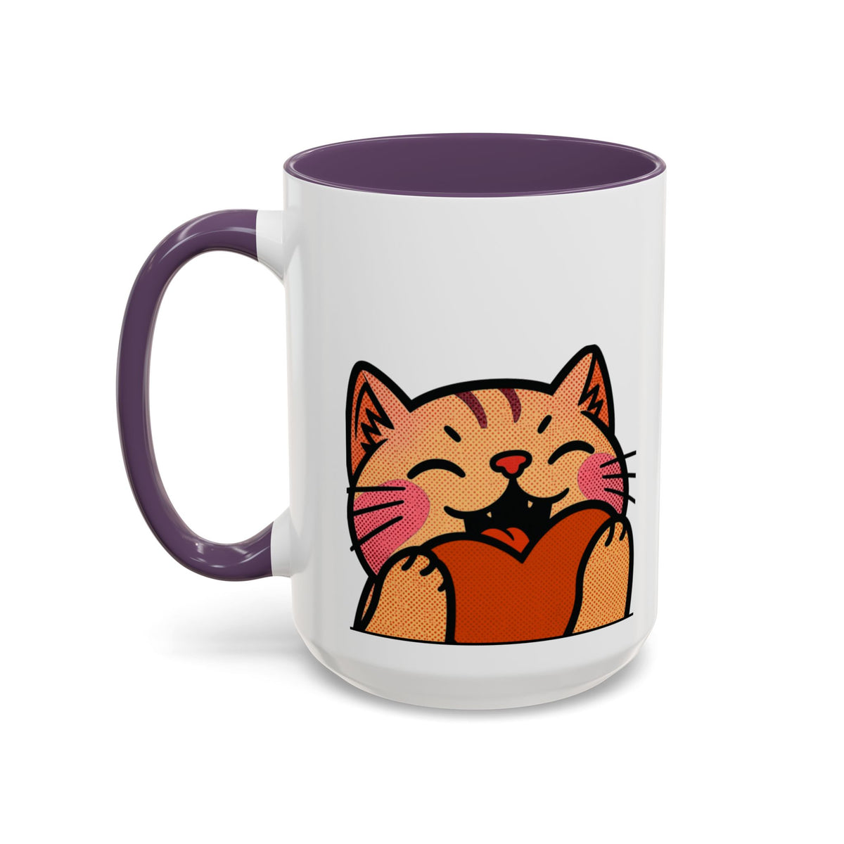 Heart, Hug, Happiness, Love Accent Coffee Mug – Twitch Emote