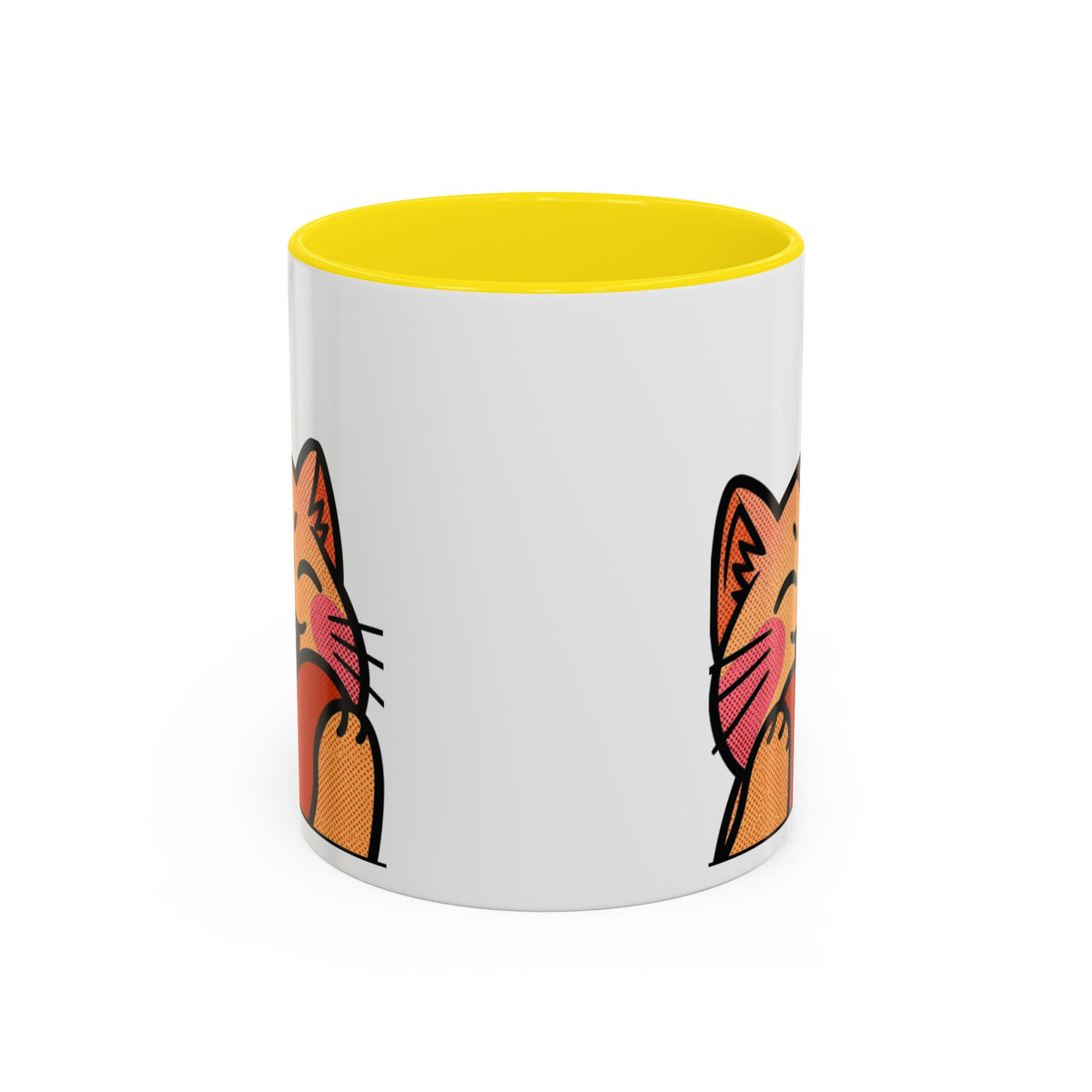 Heart, Hug, Happiness, Love Accent Coffee Mug – Twitch Emote