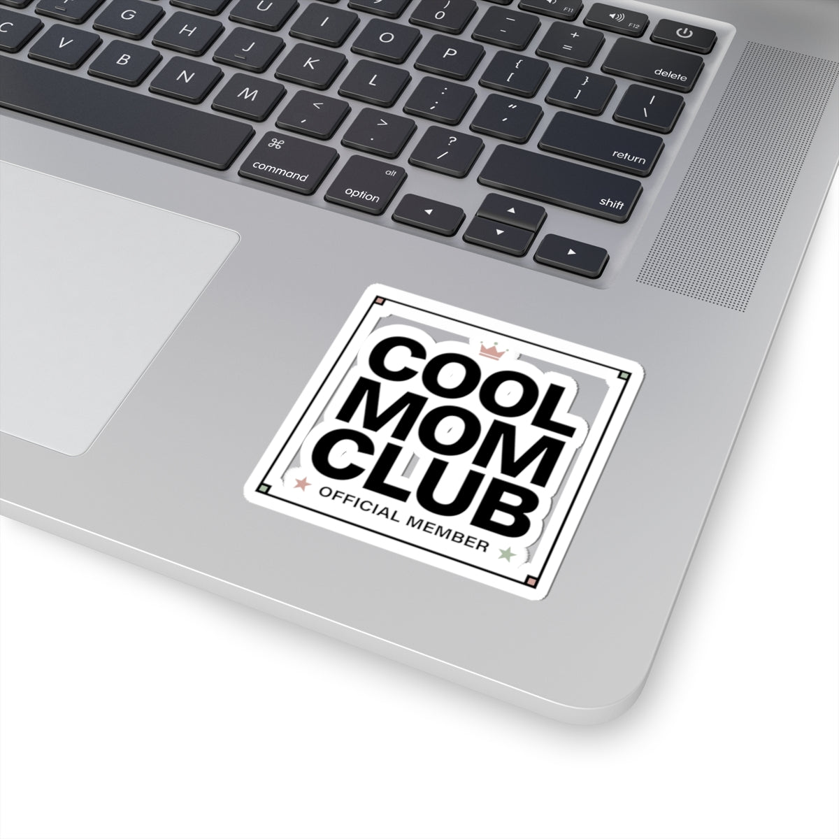 Cool Mom Club minimalist mom life sticker | Kiss-Cut Stickers