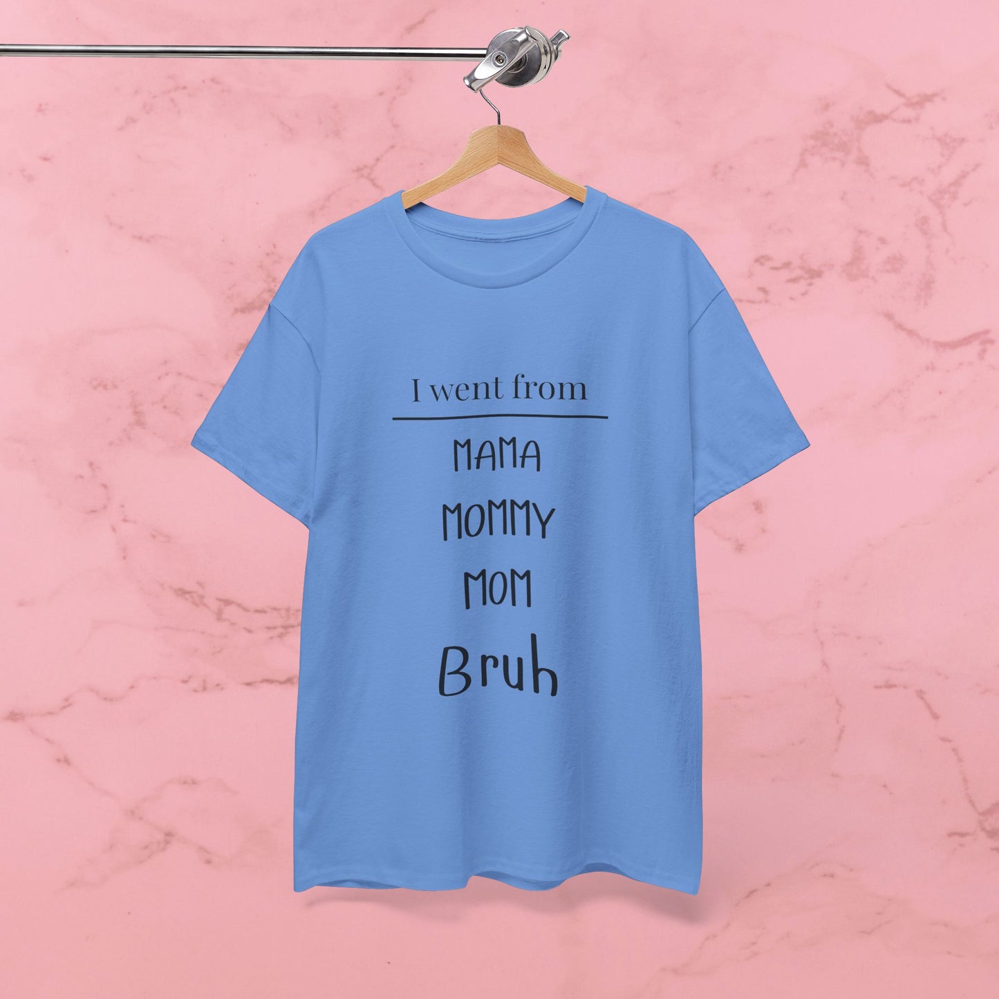Mama Mommy Mom Bruh T‑Shirt — Funny Mom Evolution Tee