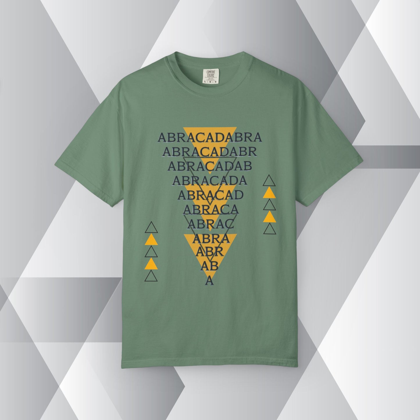 Abracadabra Manifest Tee, A Spellbinding Reminder to Speak Magic, Unisex Garment-Dyed T-shirt
