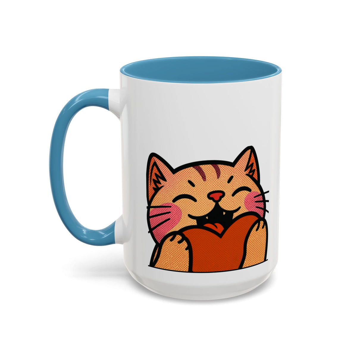 Heart, Hug, Happiness, Love Accent Coffee Mug – Twitch Emote