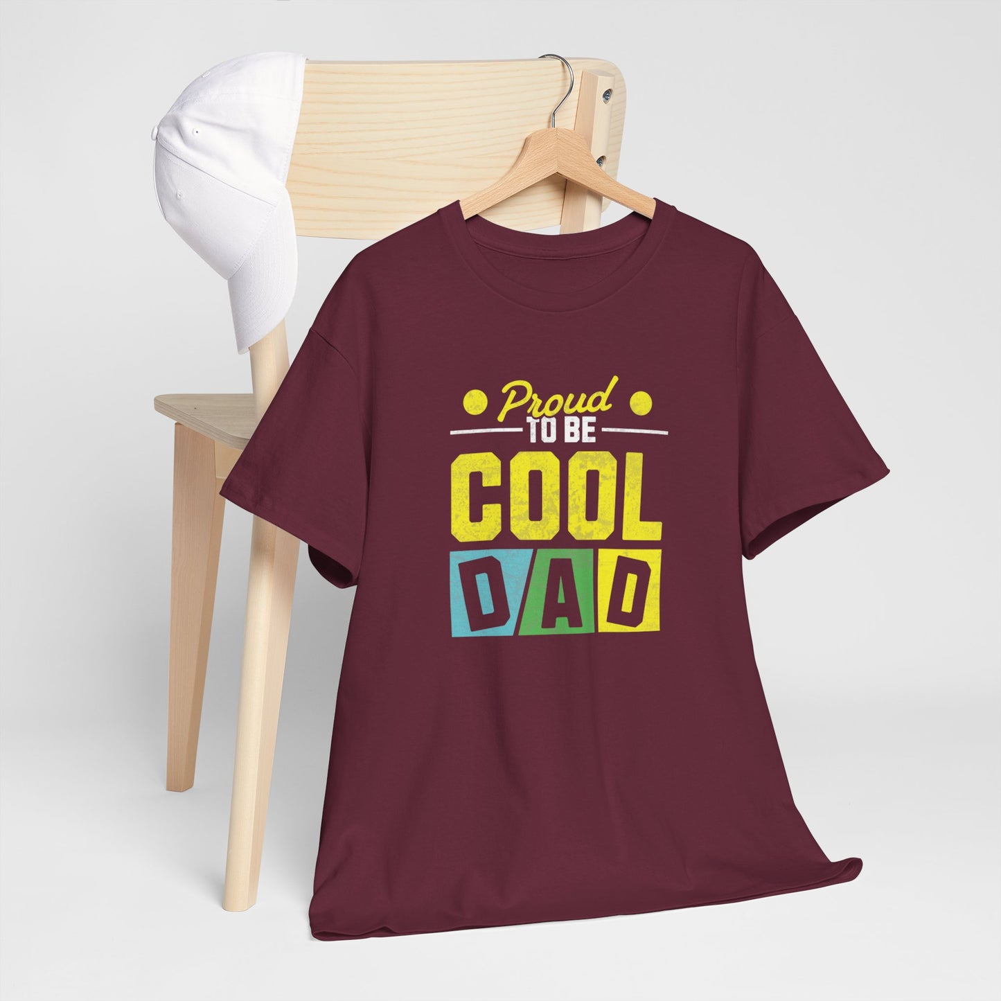 Cool Dad T-Shirt — "Proud to Be Cool Dad" Graphic Tee for Father’s Day