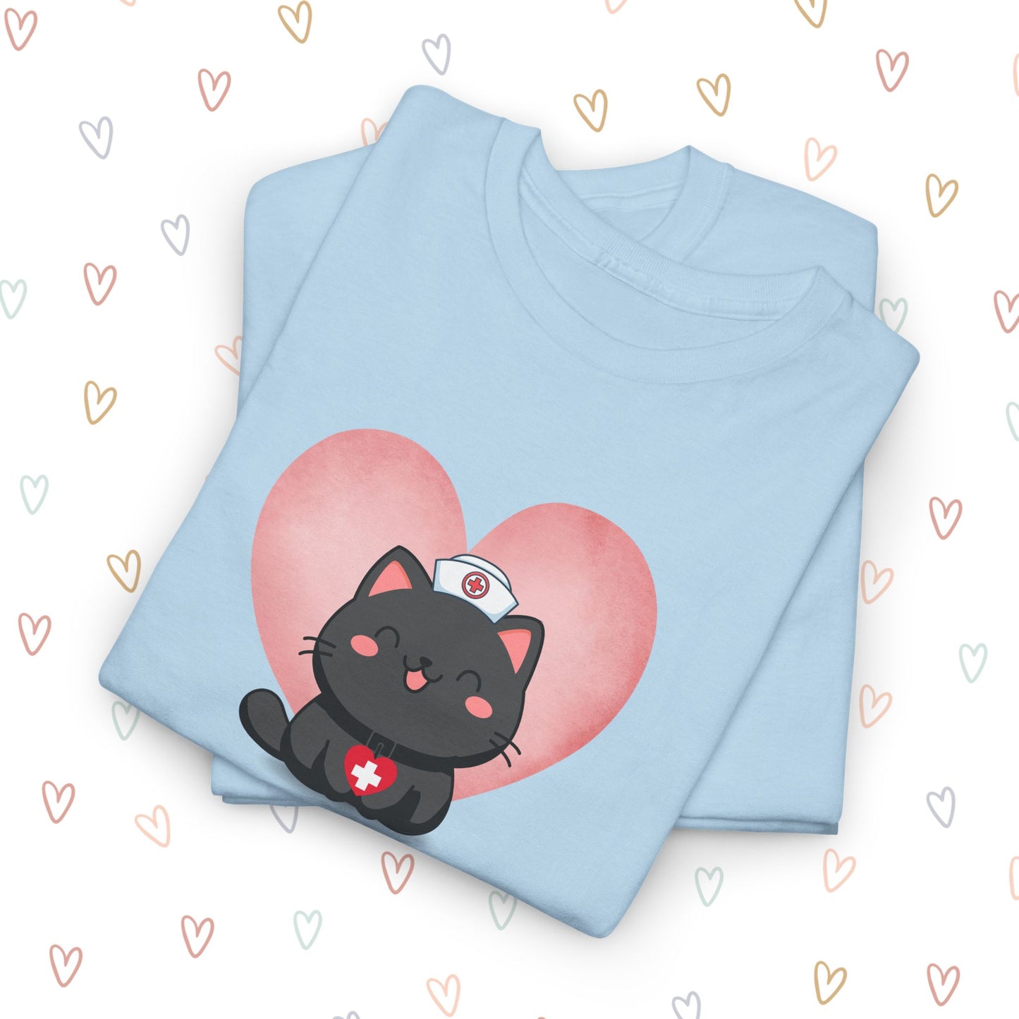 Purr Love Cat Nurse T-Shirt