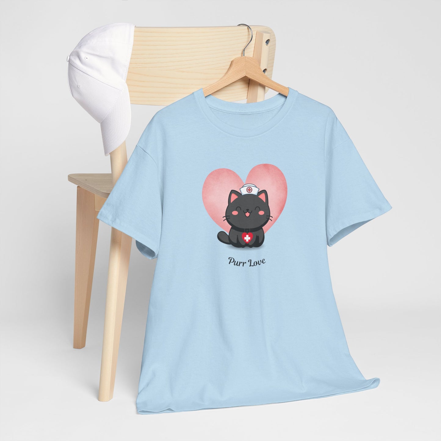 Purr Love Cat Nurse T-Shirt