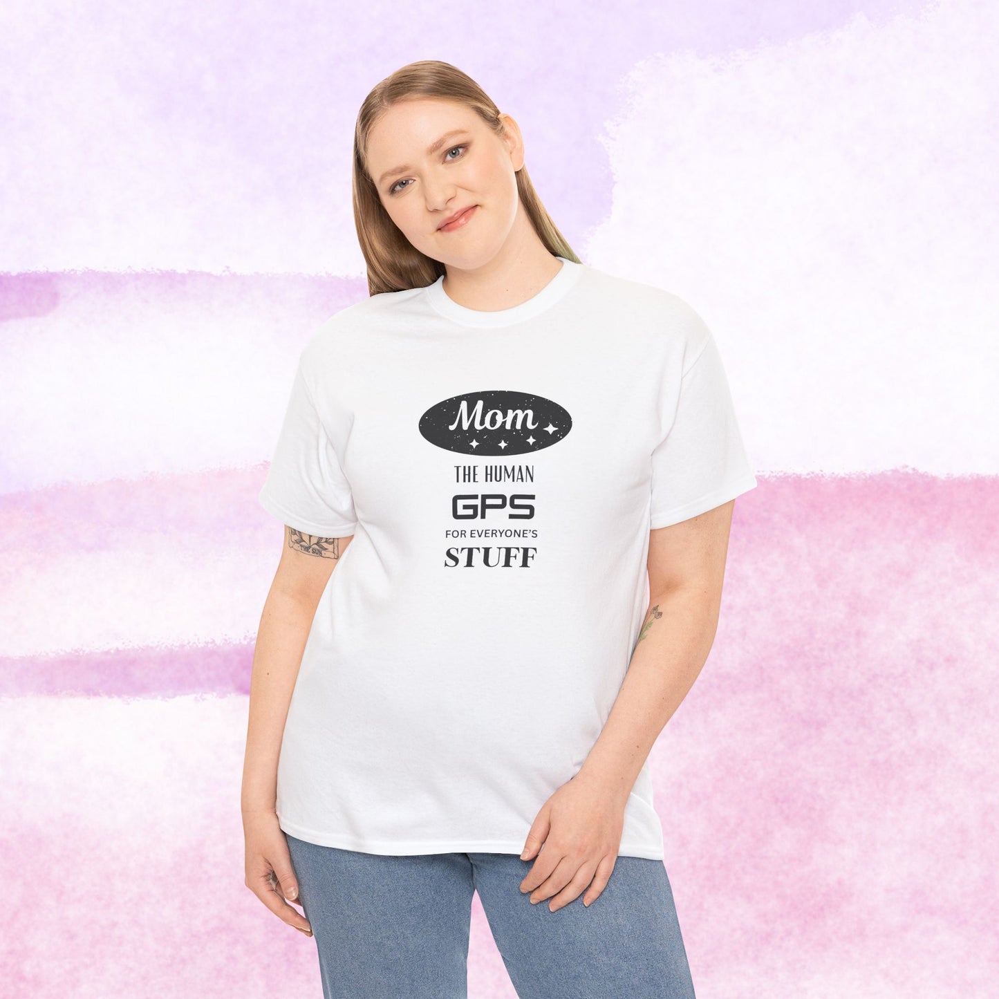 Mom: The Human GPS T-Shirt — Funny Mother's Day Tee