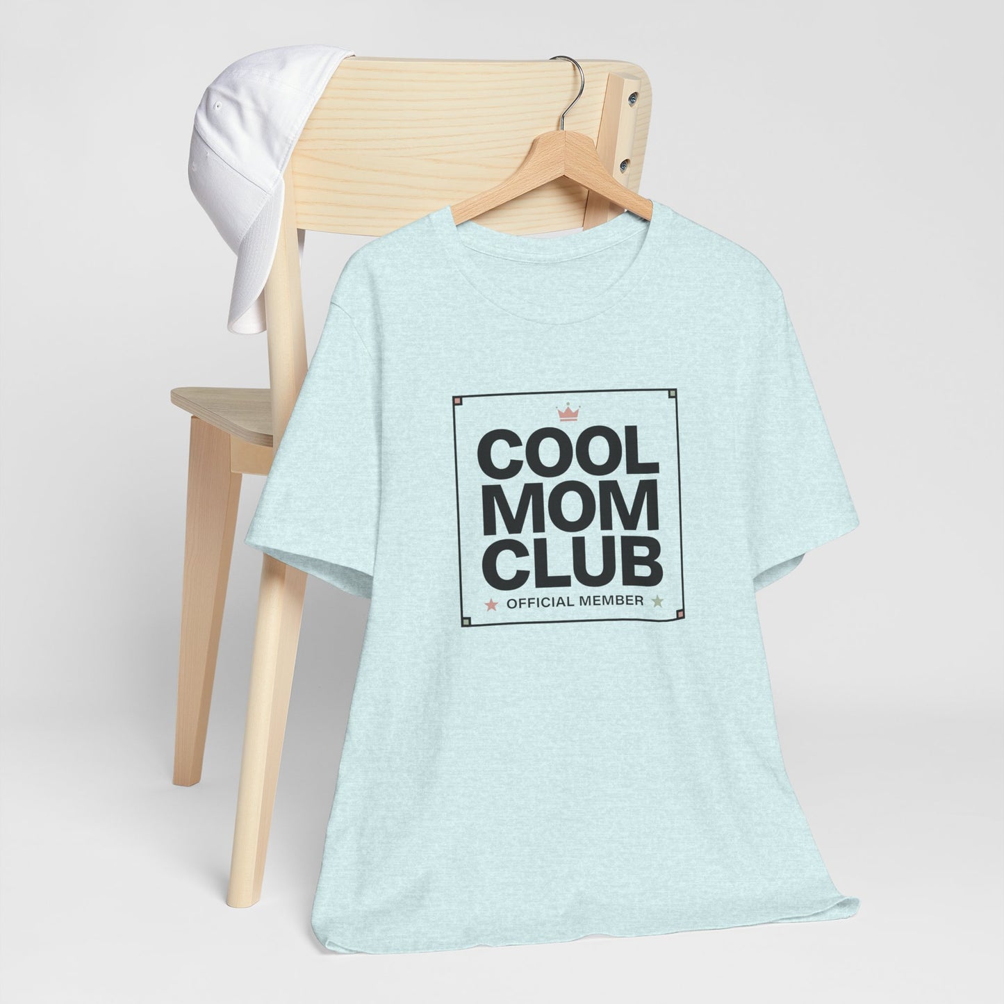 Cool Mom Club Official Member T-Shirt | Minimalist Streetwear Mom Tee