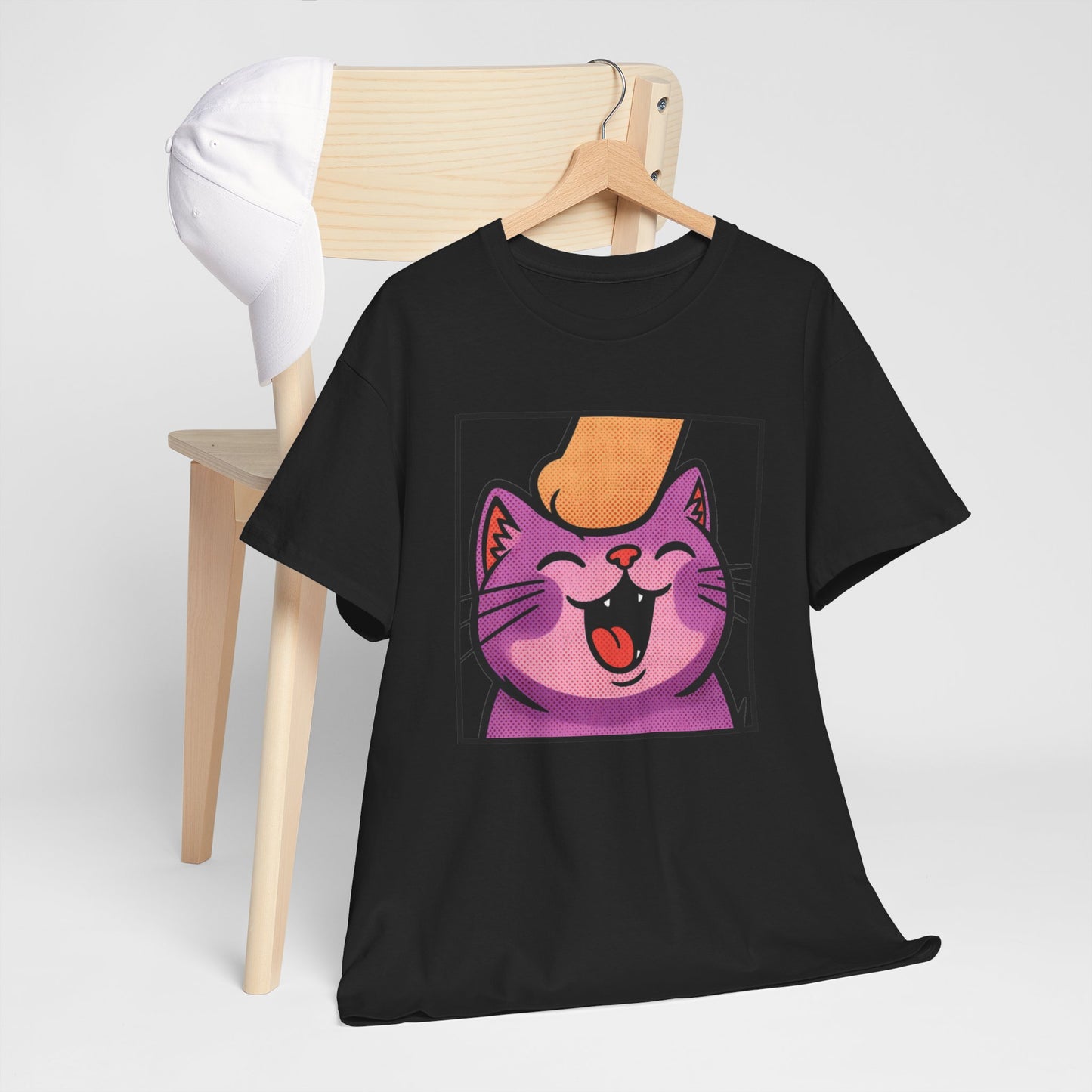 Twitch Emote "Pet Me, Purrfectly Happy!