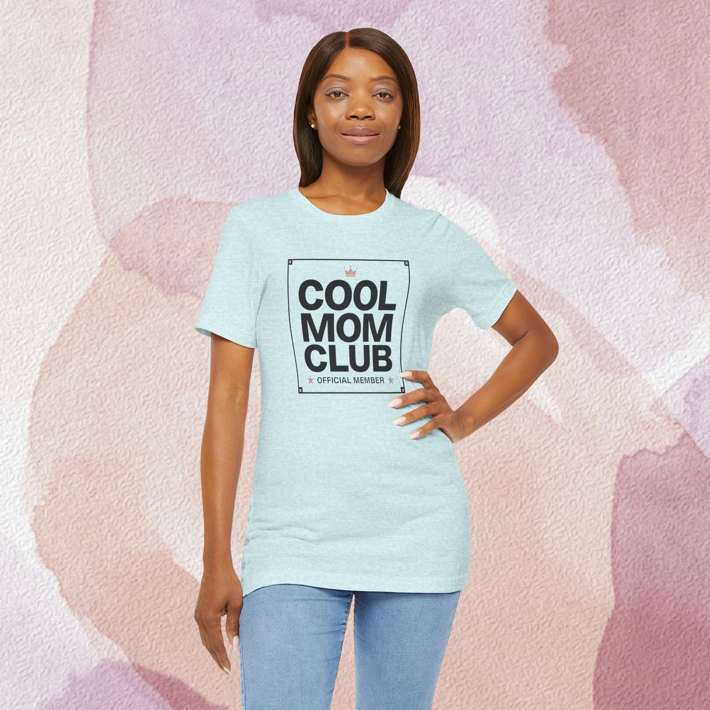 Cool Mom Club Official Member T-Shirt | Minimalist Streetwear Mom Tee