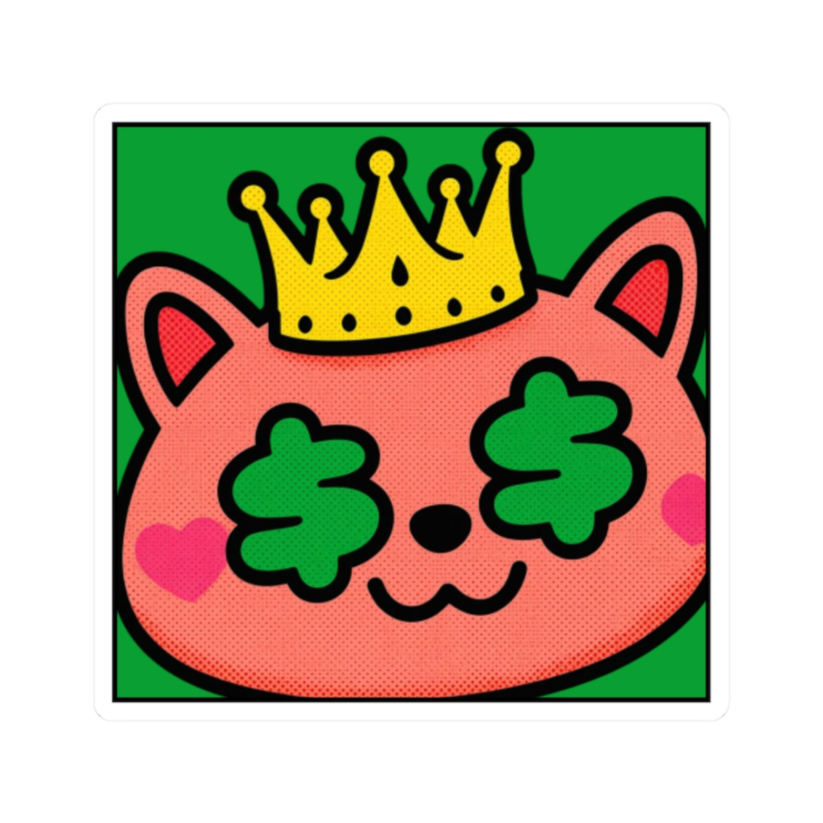 Rich & Royale - Twitch Emote - Gamer Kiss-Cut Vinyl Sticker