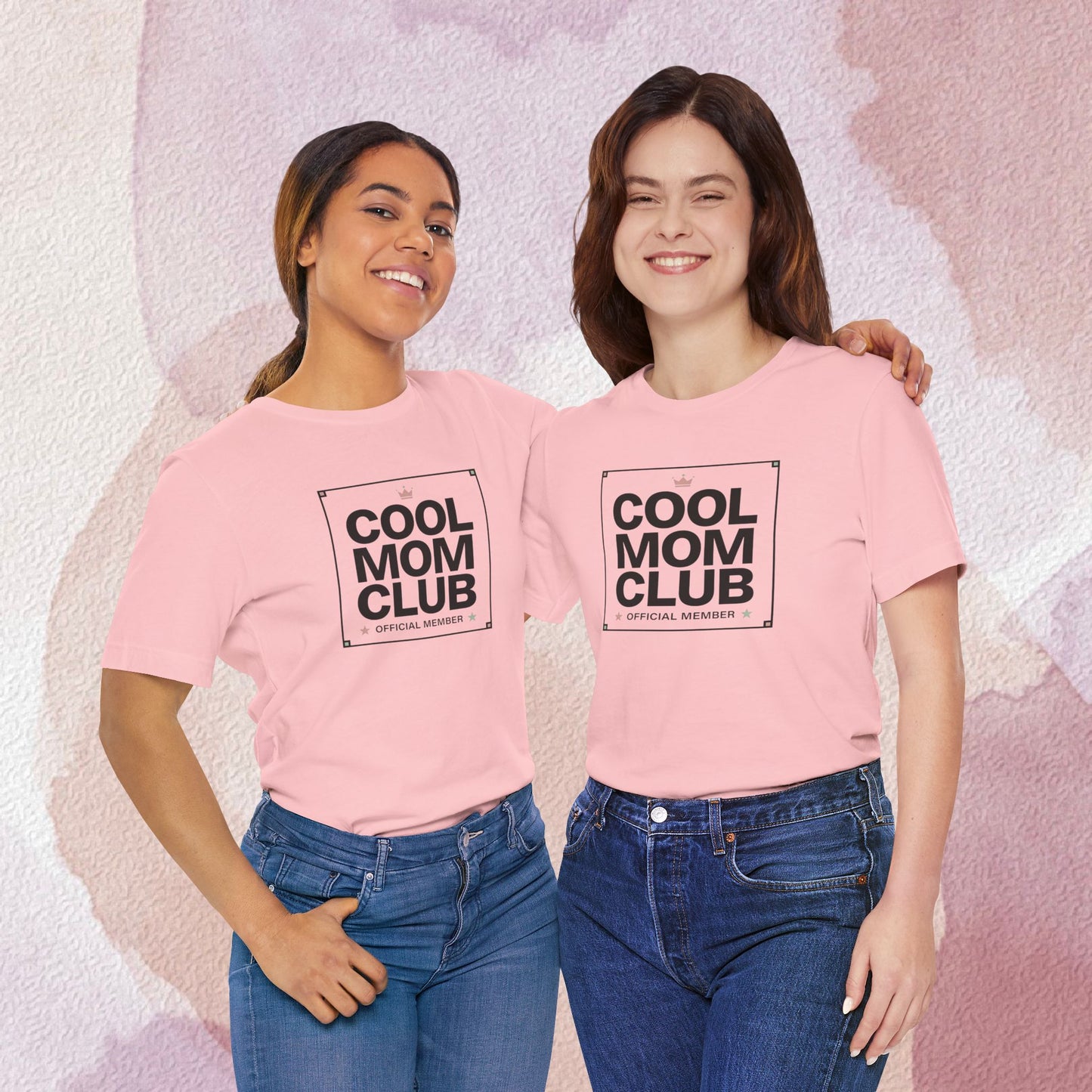 Cool Mom Club Official Member T-Shirt | Minimalist Streetwear Mom Tee