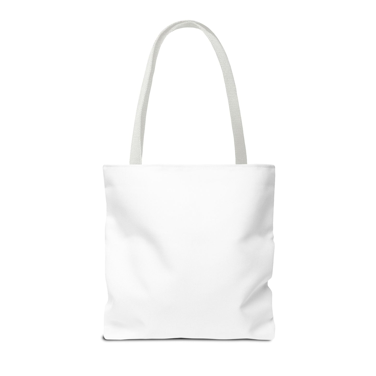 Happy Purple Cat Tote Bag — Cute Kawaii Cat Face AOP Tote