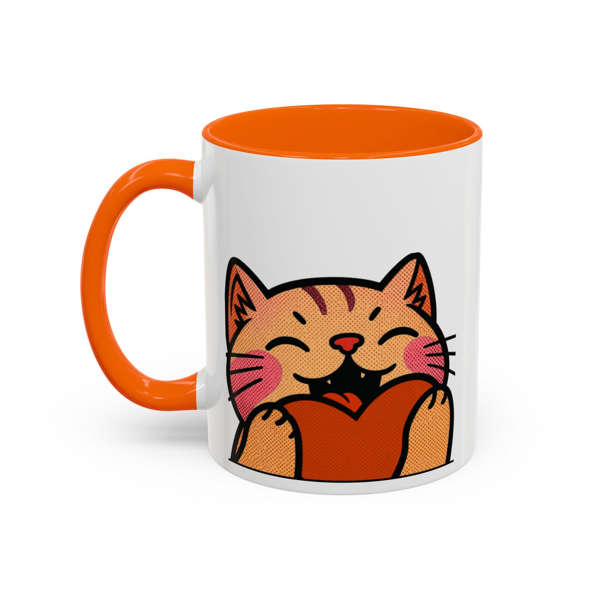 Heart, Hug, Happiness, Love Accent Coffee Mug – Twitch Emote
