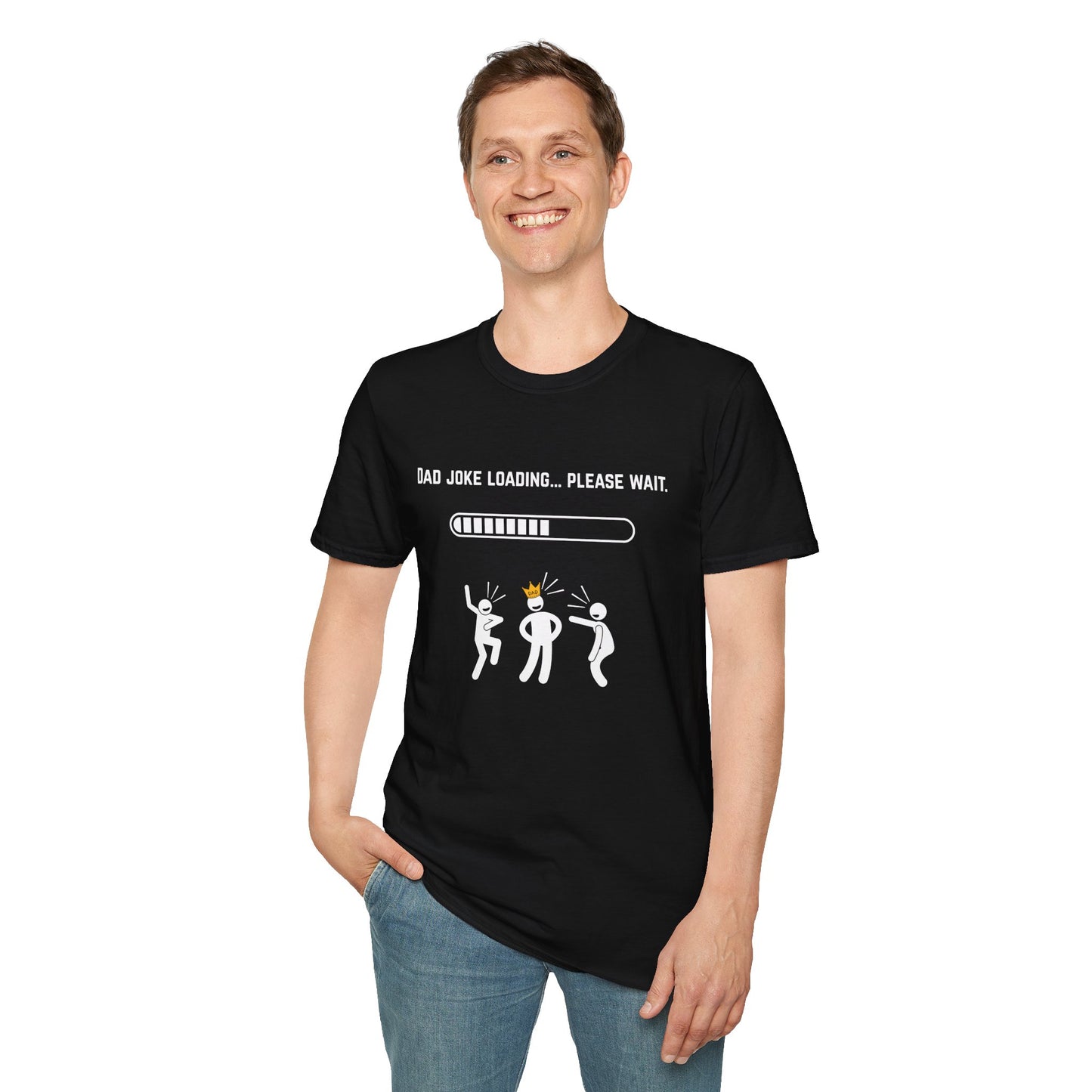 Dad Joke Loading... Please Wait - Funny Father's Day T-Shirt