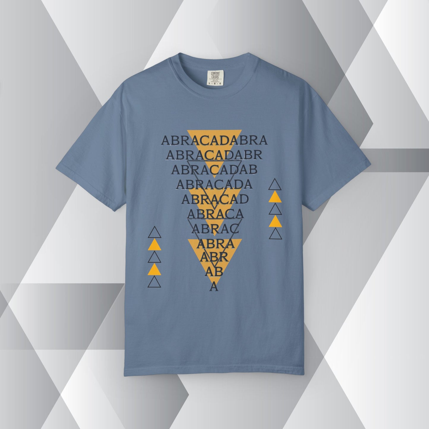 Abracadabra Manifest Tee, A Spellbinding Reminder to Speak Magic, Unisex Garment-Dyed T-shirt