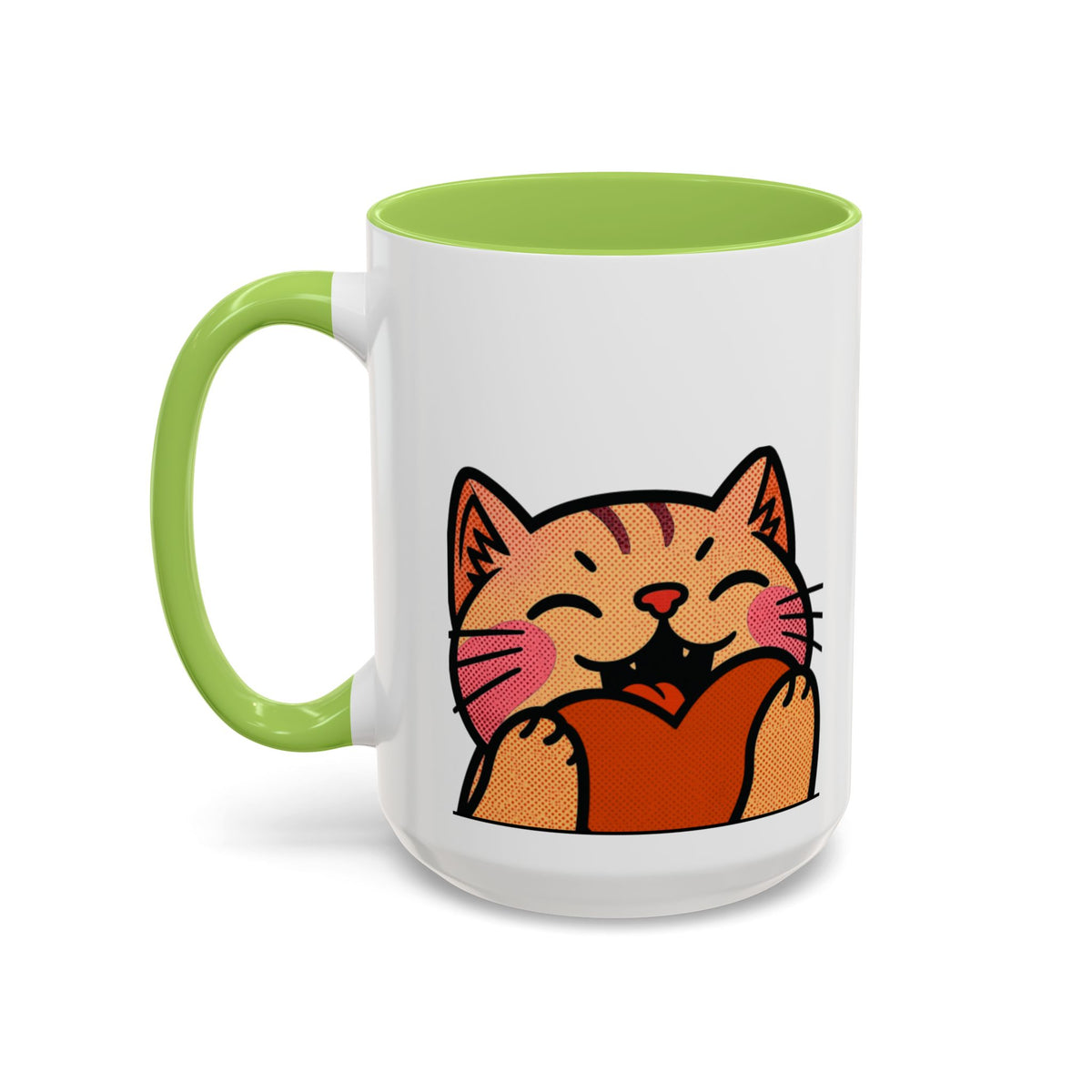 Heart, Hug, Happiness, Love Accent Coffee Mug – Twitch Emote