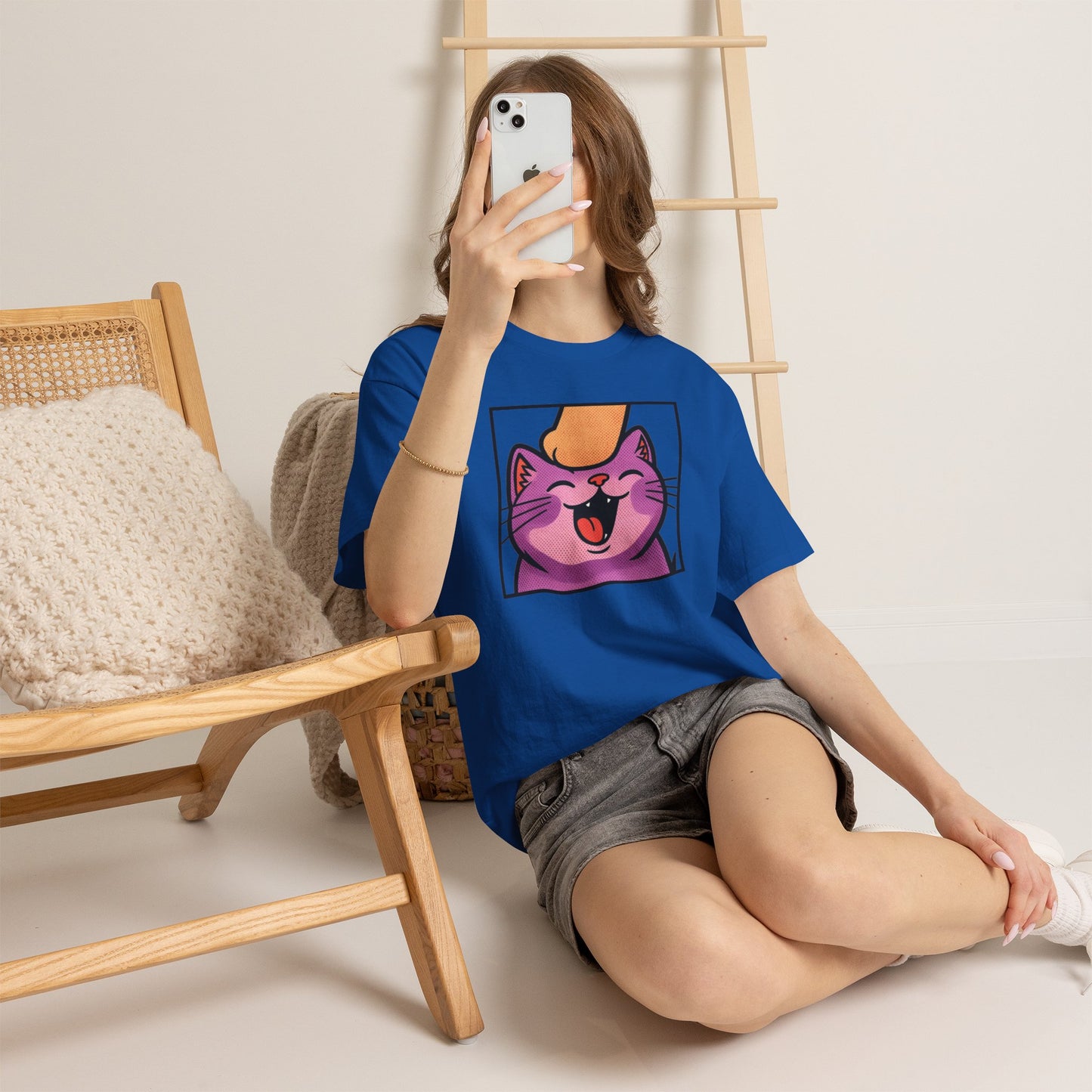 Twitch Emote "Pet Me, Purrfectly Happy!