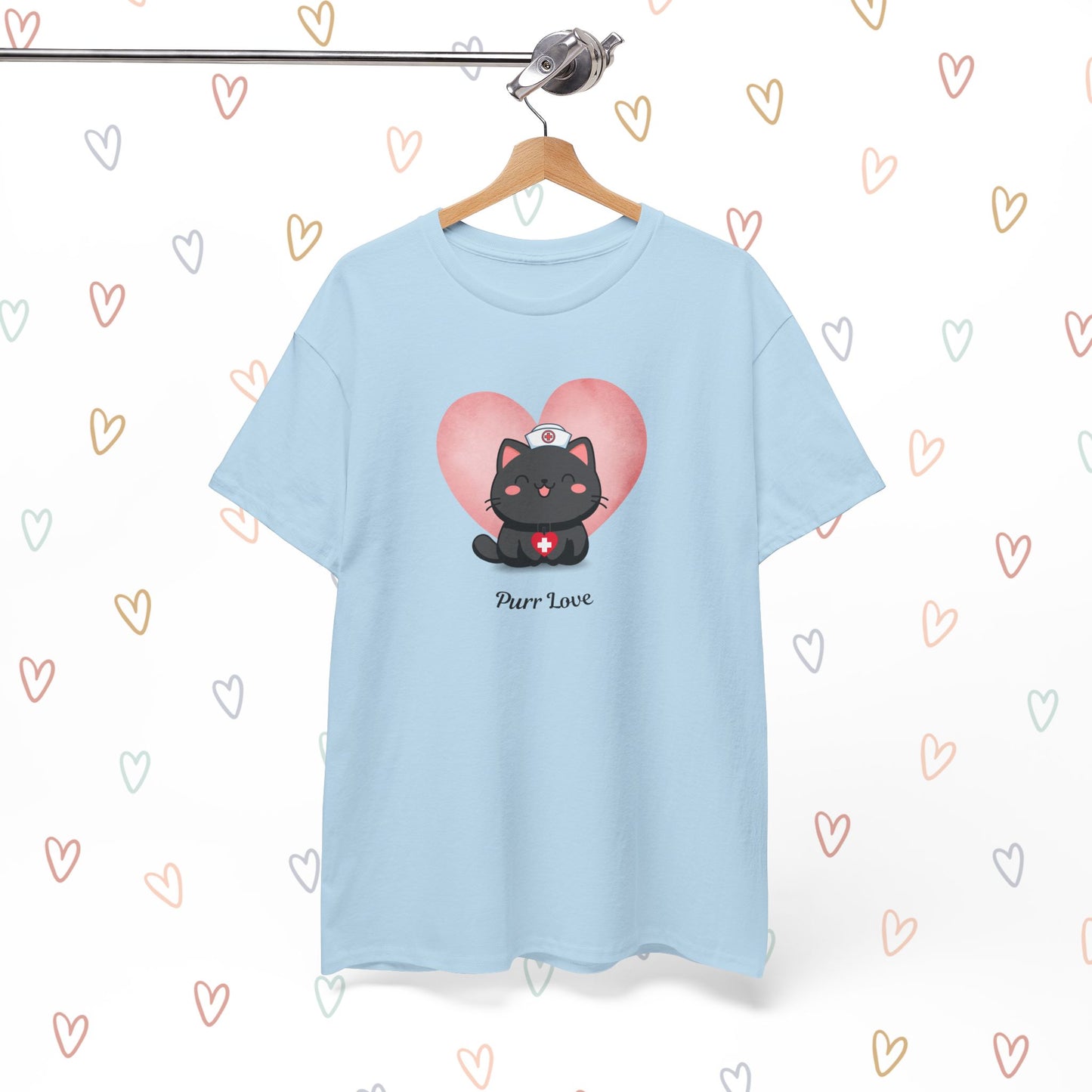 Purr Love Cat Nurse T-Shirt