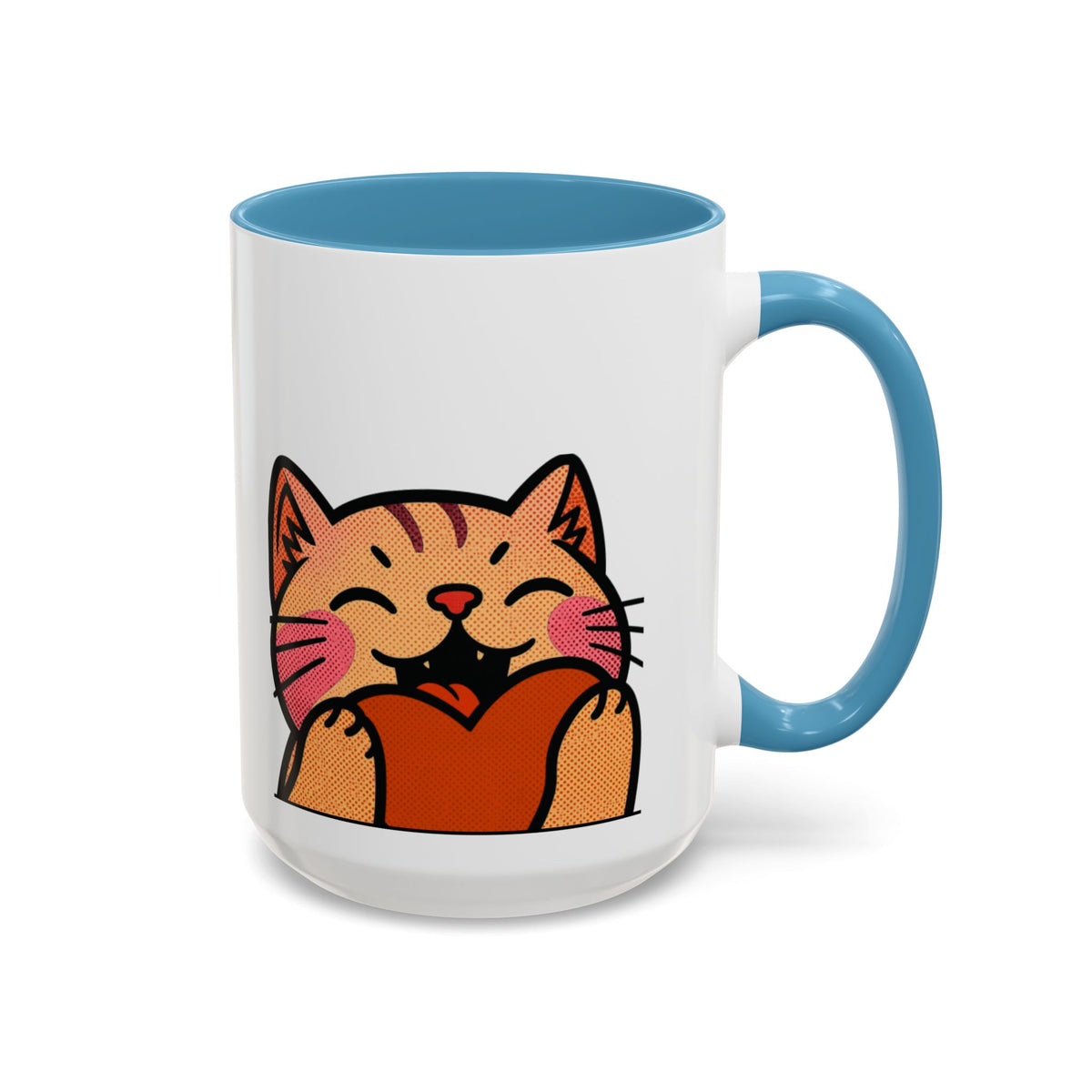 Heart, Hug, Happiness, Love Accent Coffee Mug – Twitch Emote