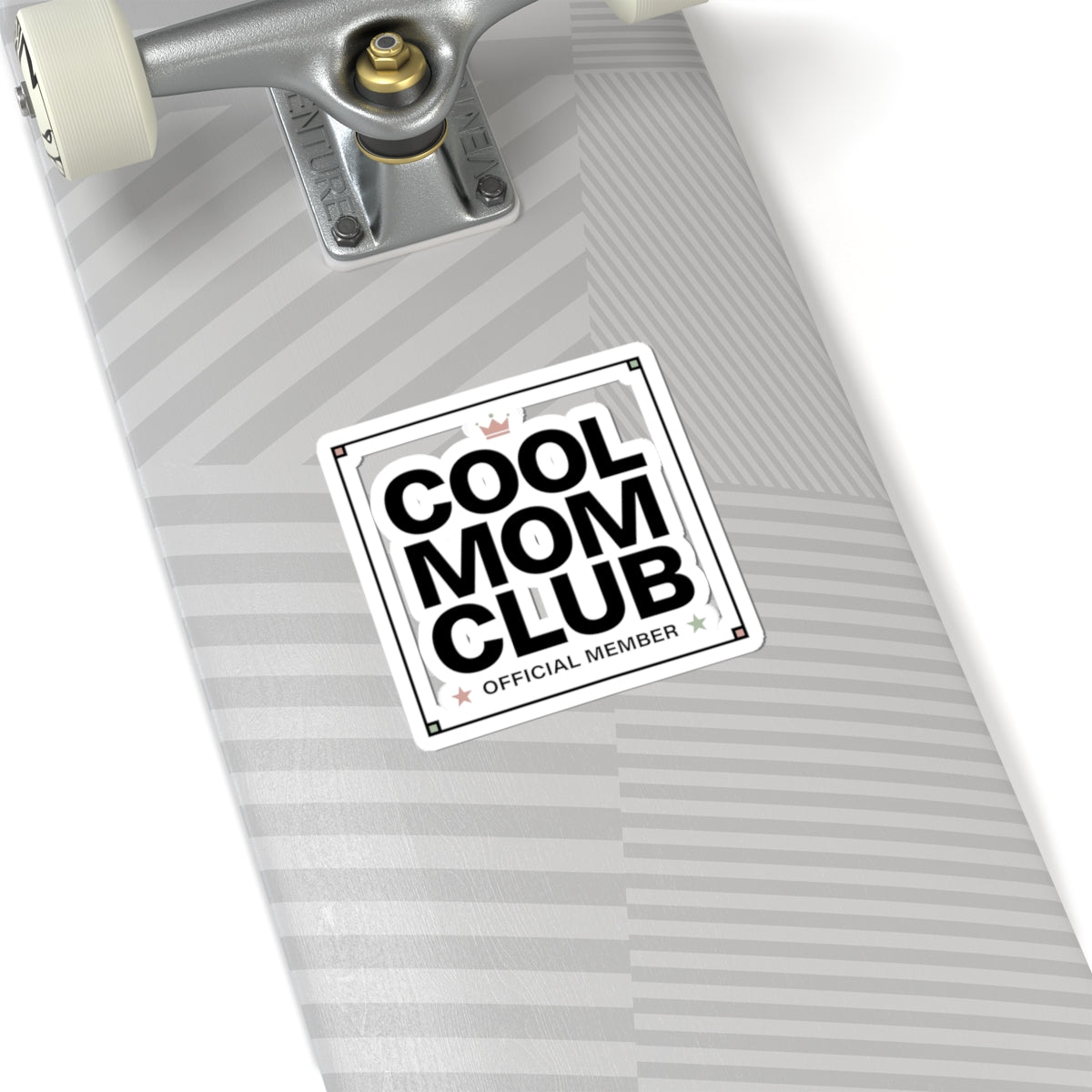 Cool Mom Club minimalist mom life sticker | Kiss-Cut Stickers