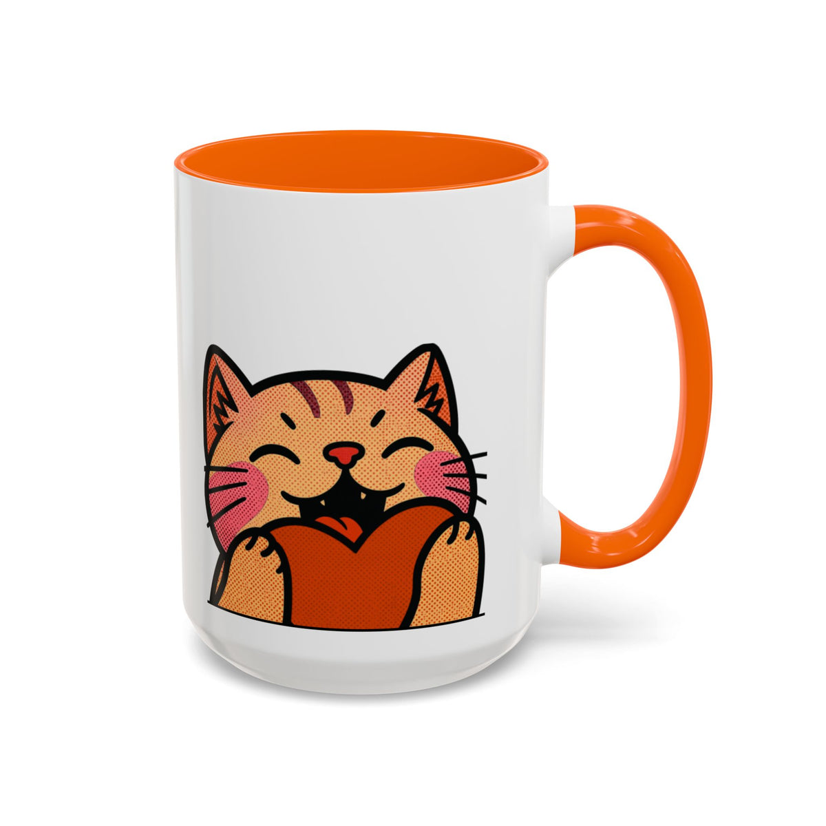 Heart, Hug, Happiness, Love Accent Coffee Mug – Twitch Emote