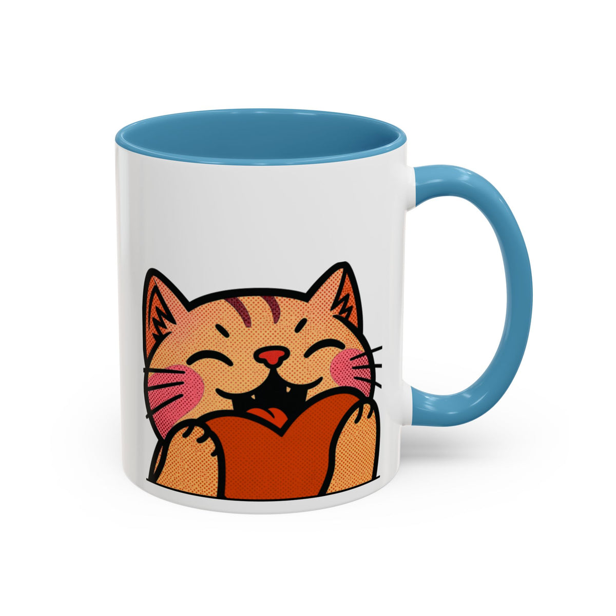 Heart, Hug, Happiness, Love Accent Coffee Mug – Twitch Emote