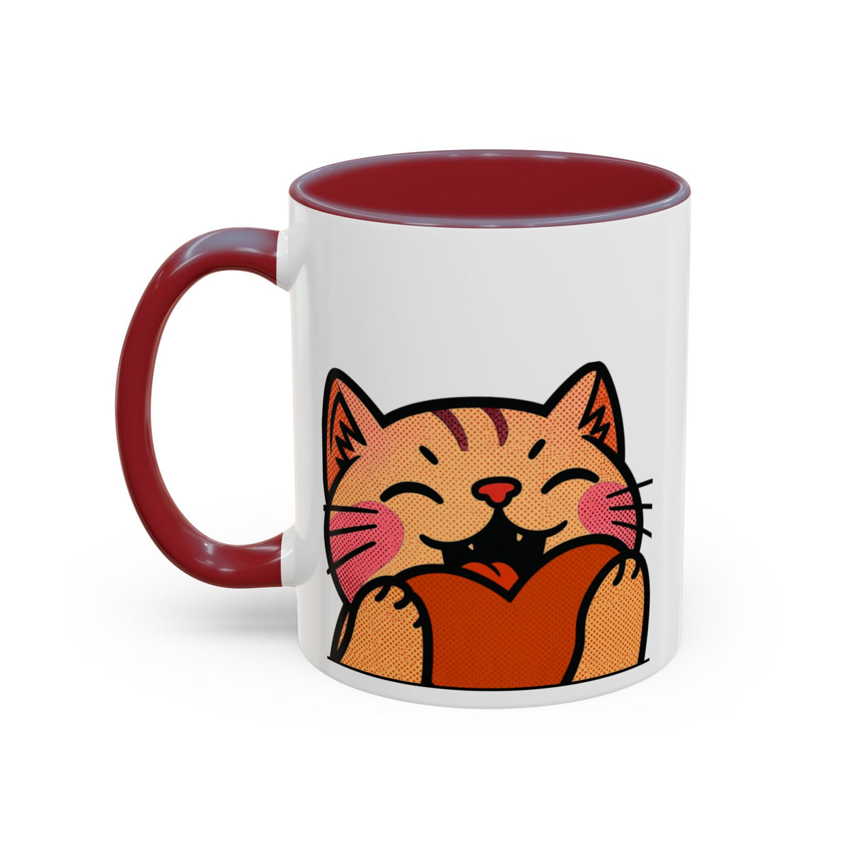 Heart, Hug, Happiness, Love Accent Coffee Mug – Twitch Emote
