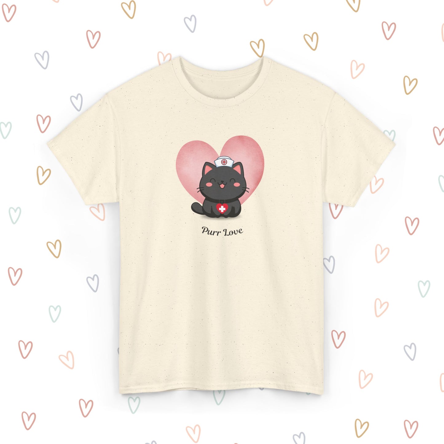 Purr Love Cat Nurse T-Shirt