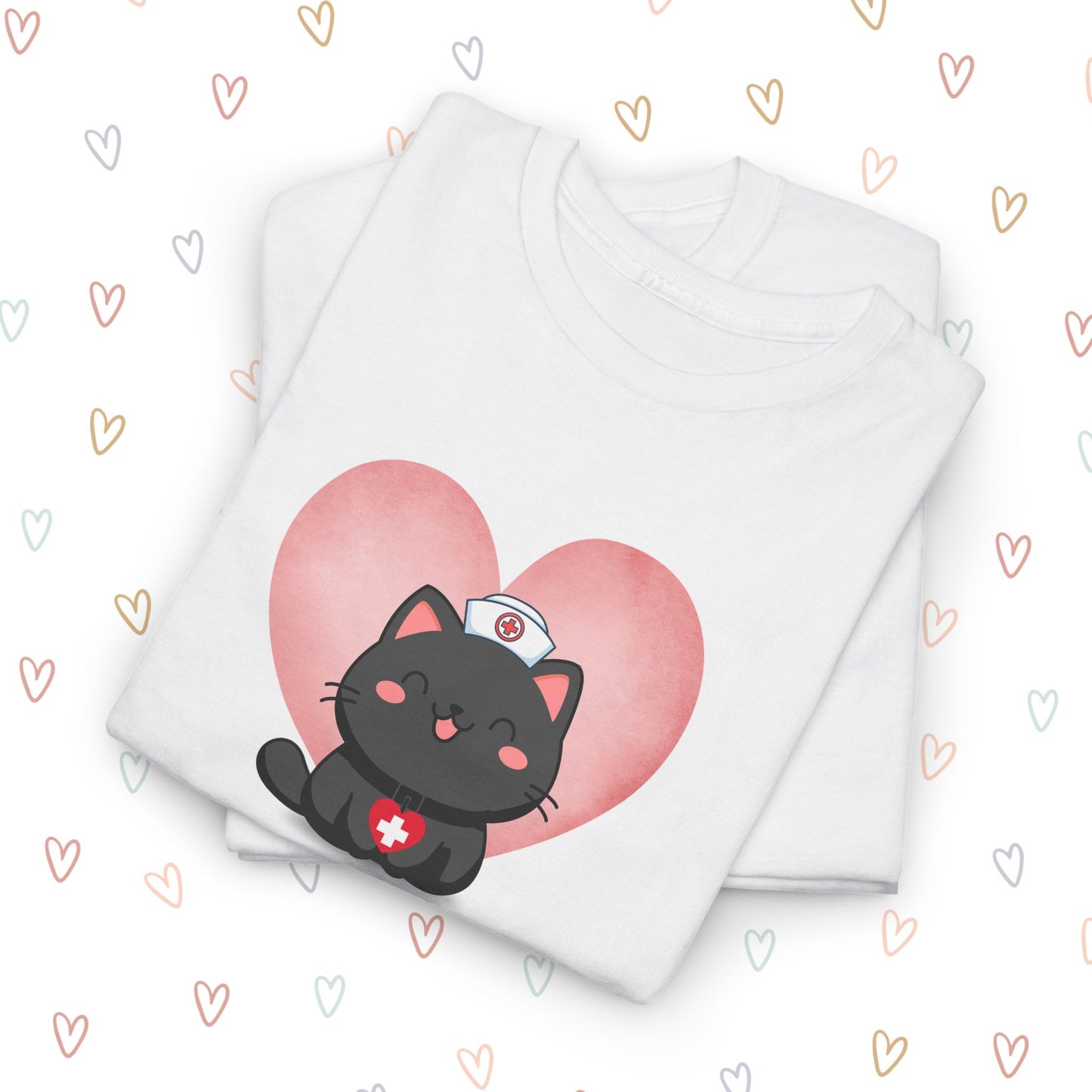 Purr Love Cat Nurse T-Shirt