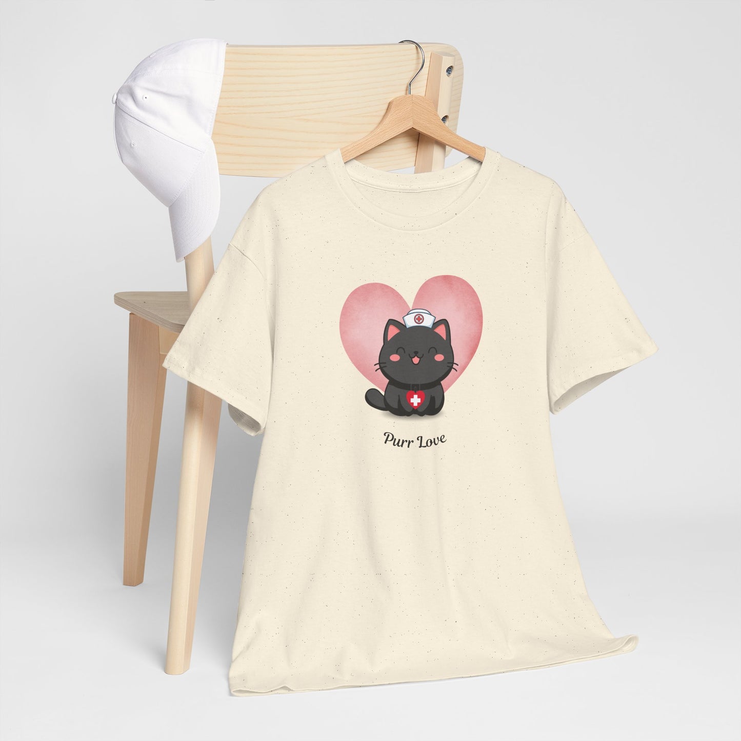 Purr Love Cat Nurse T-Shirt