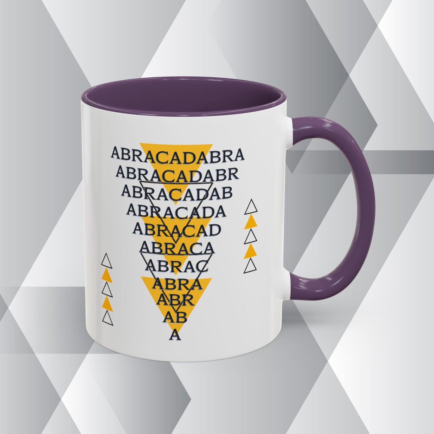 Abracadabra Manifest Accent Coffee Mug (11oz), A Spellbinding Reminder to Speak Magic