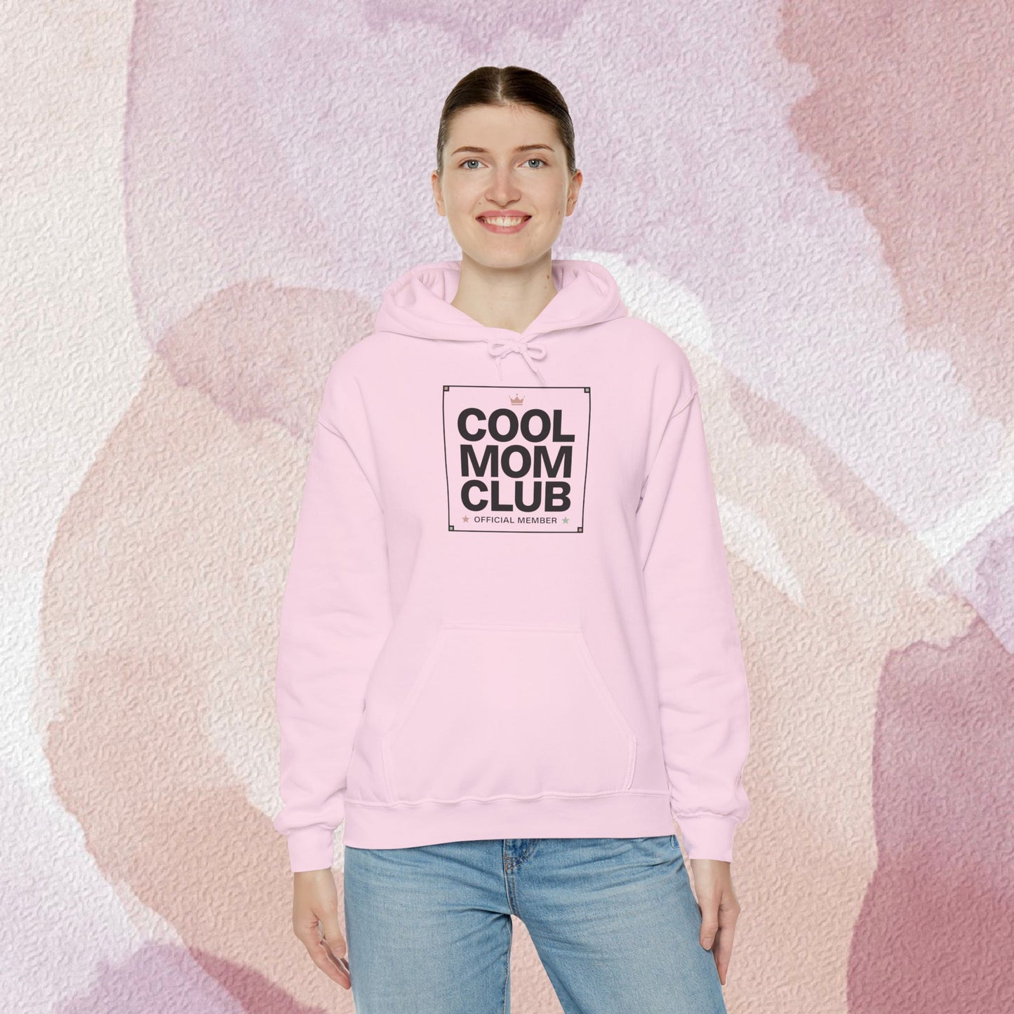 Cool Mom Club Official Member Hoodie | Minimalist Streetwear Mom