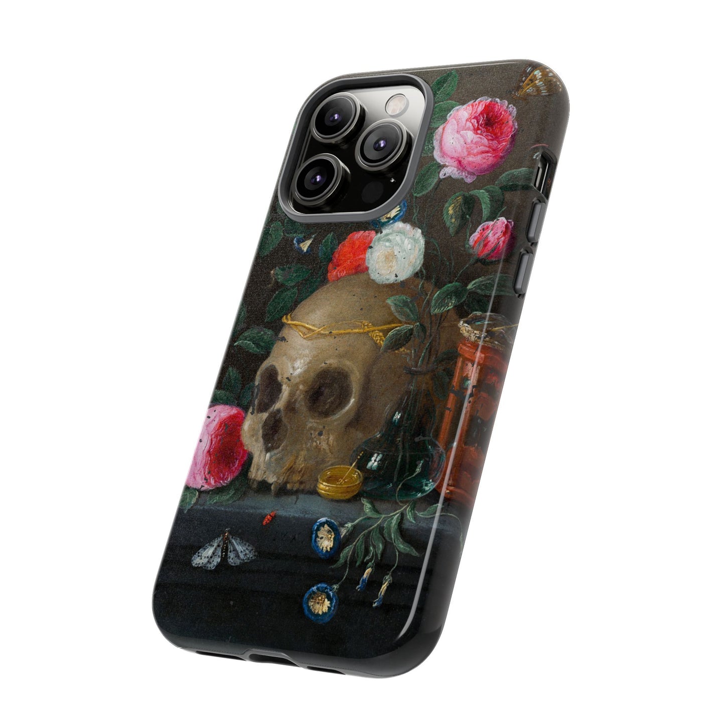 Vanitas Reverie Phone Case, Tough Cases, Gothic Aesthetic, Unique Gift, Halloween Decor, Edgy Phone Accessory