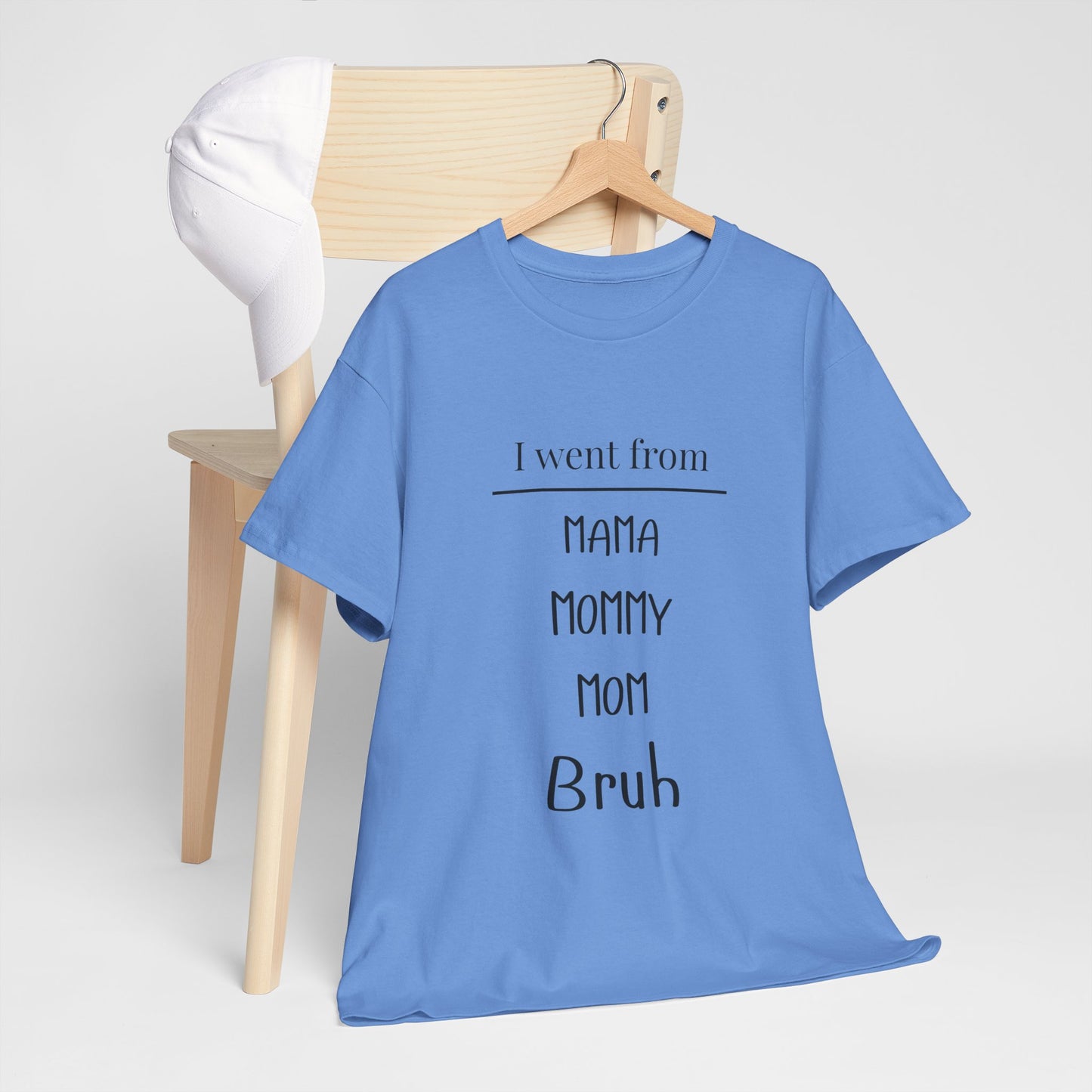 Mama Mommy Mom Bruh T‑Shirt — Funny Mom Evolution Tee