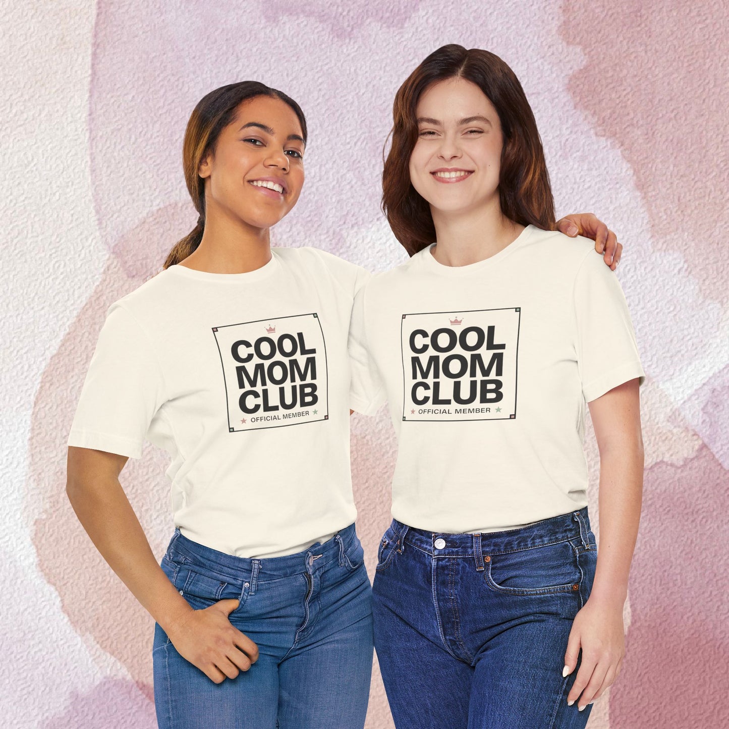 Cool Mom Club Official Member T-Shirt | Minimalist Streetwear Mom Tee