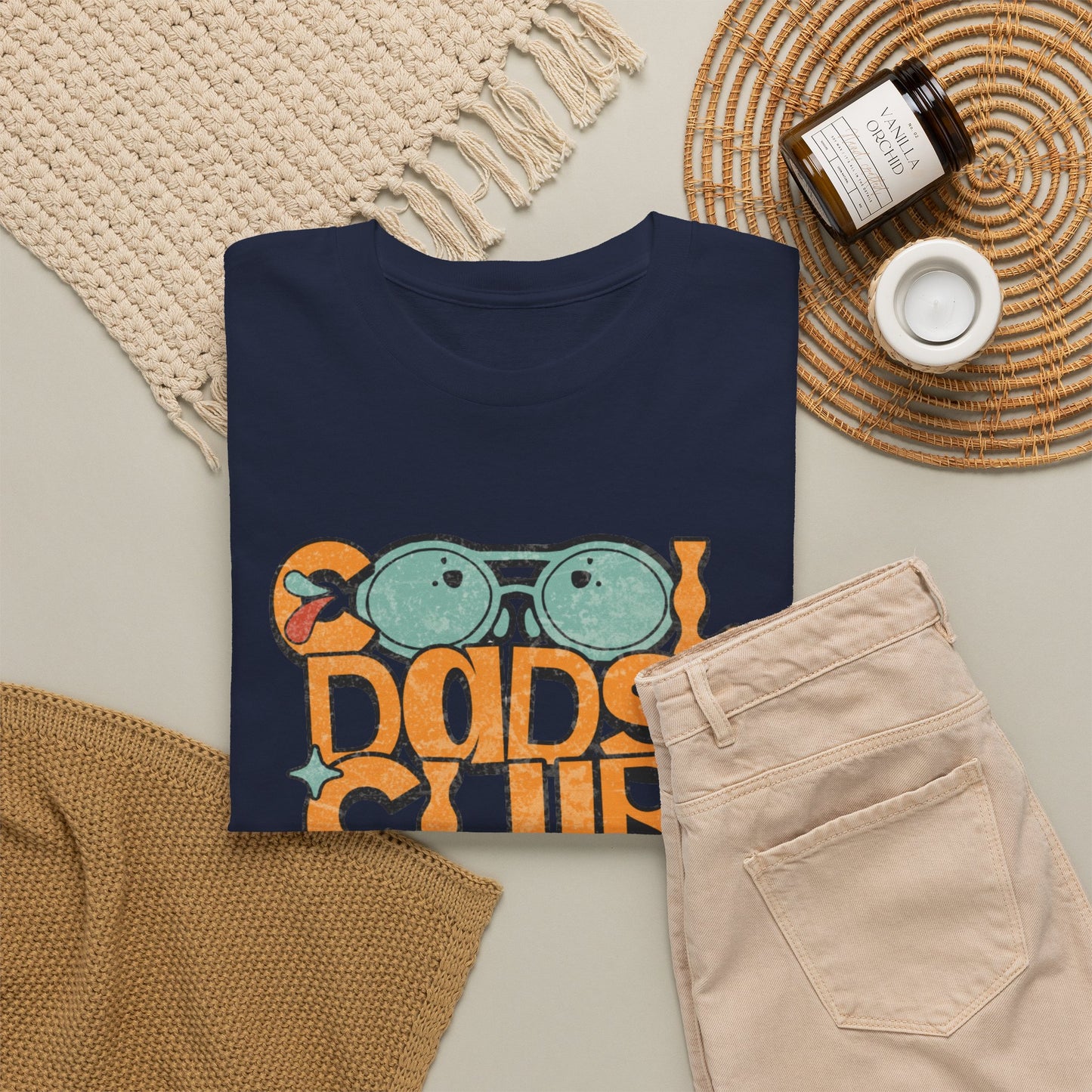 Cool Dad's Club Vintage Surf T-Shirt — Retro Shades Graphic