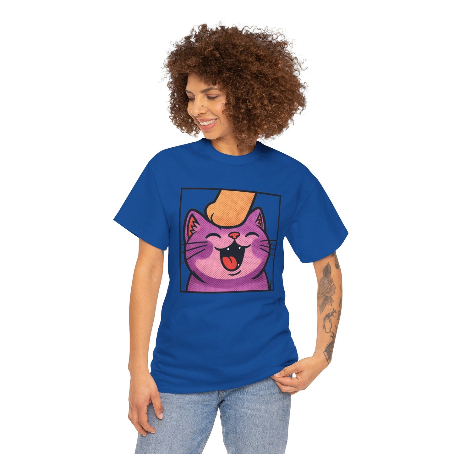 Twitch Emote "Pet Me, Purrfectly Happy!
