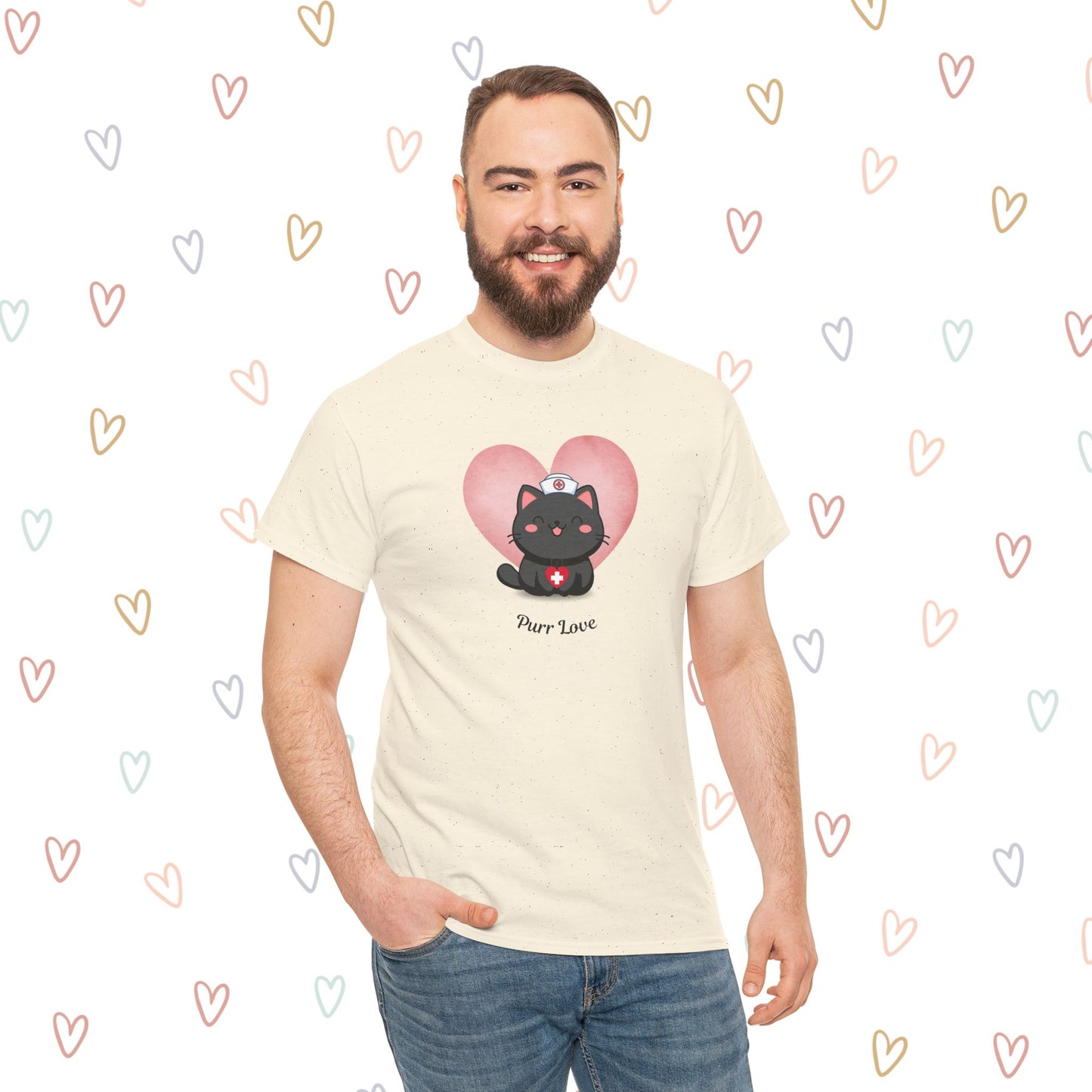 Purr Love Cat Nurse T-Shirt